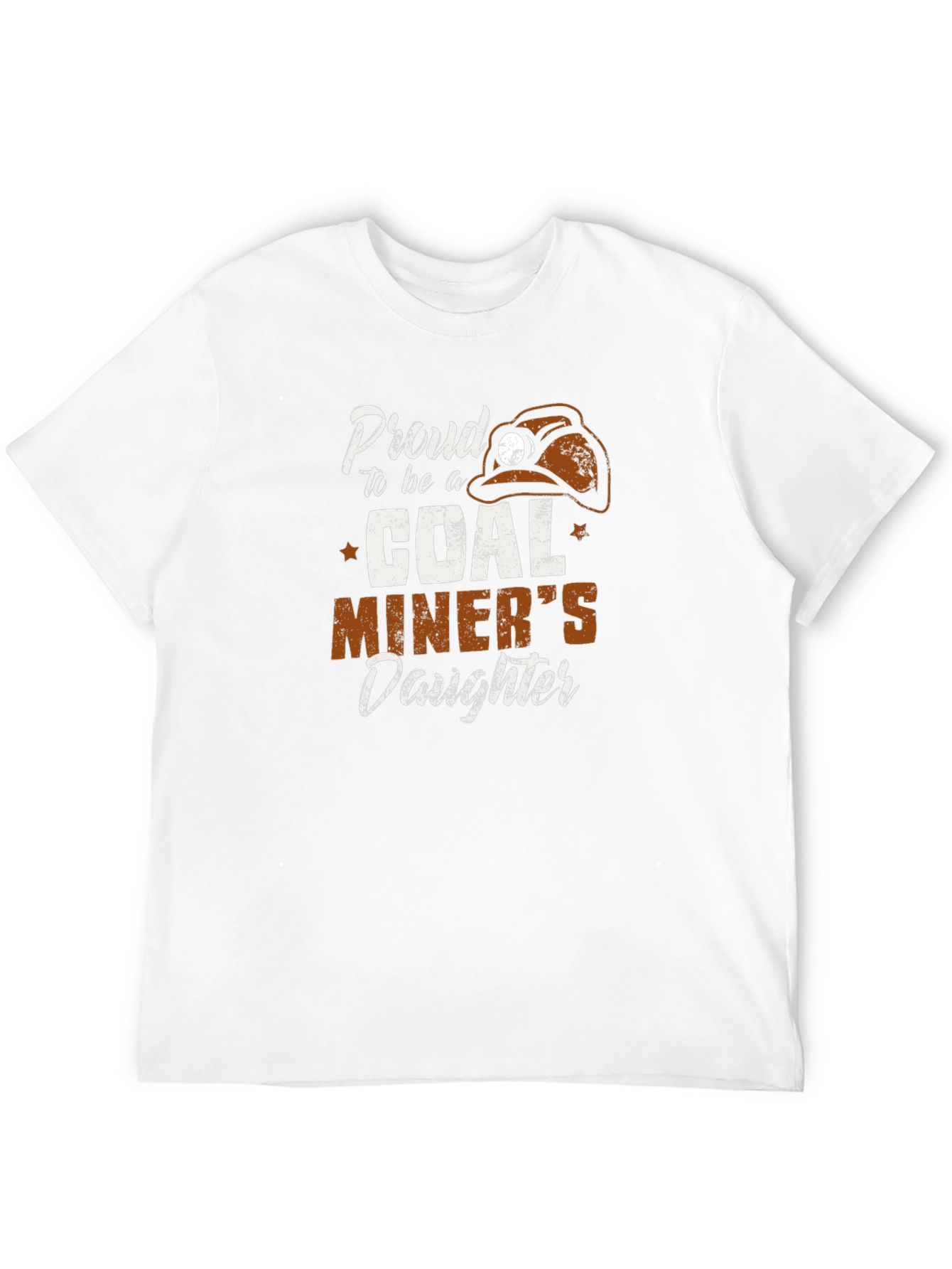 Proud Coal Miners Daughter T-Shirt - Black