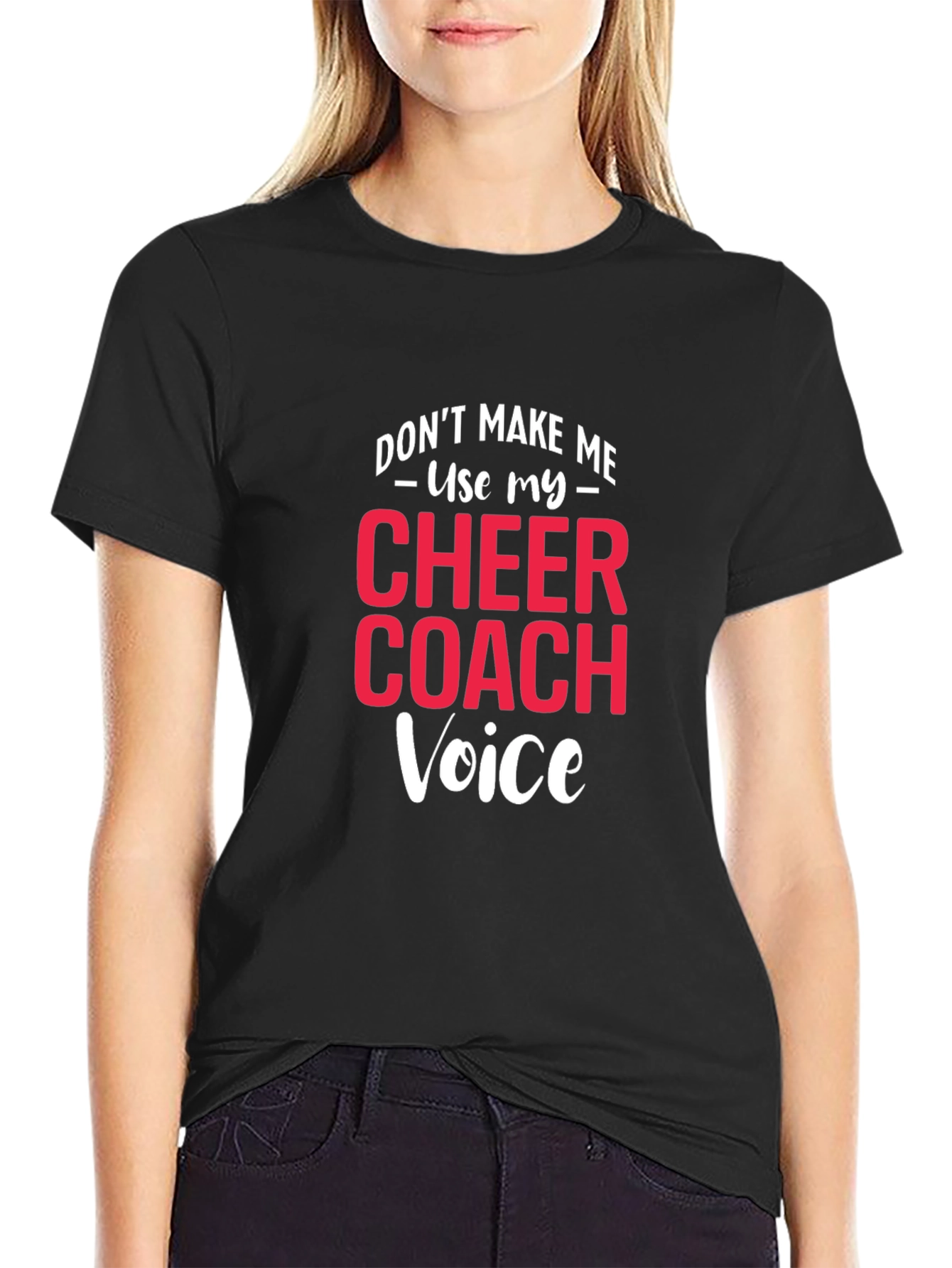 Cheer Coach Voice T-Shirt