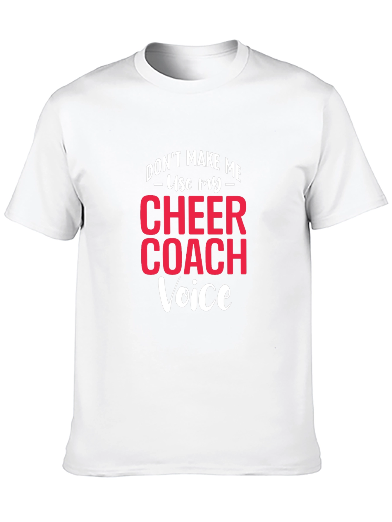 Cheer Coach Voice T-Shirt