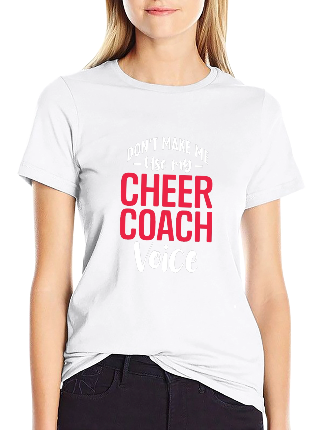 Cheer Coach Voice T-Shirt