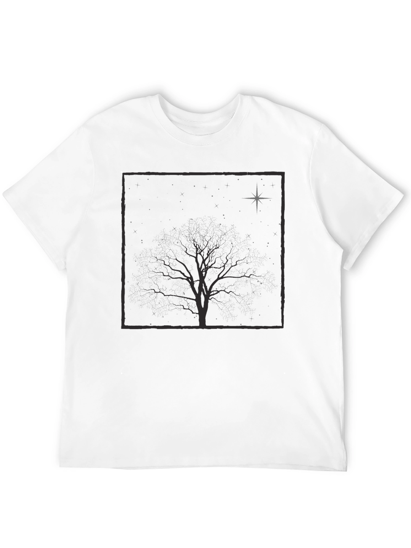 Starry Night Tree Graphic Tee