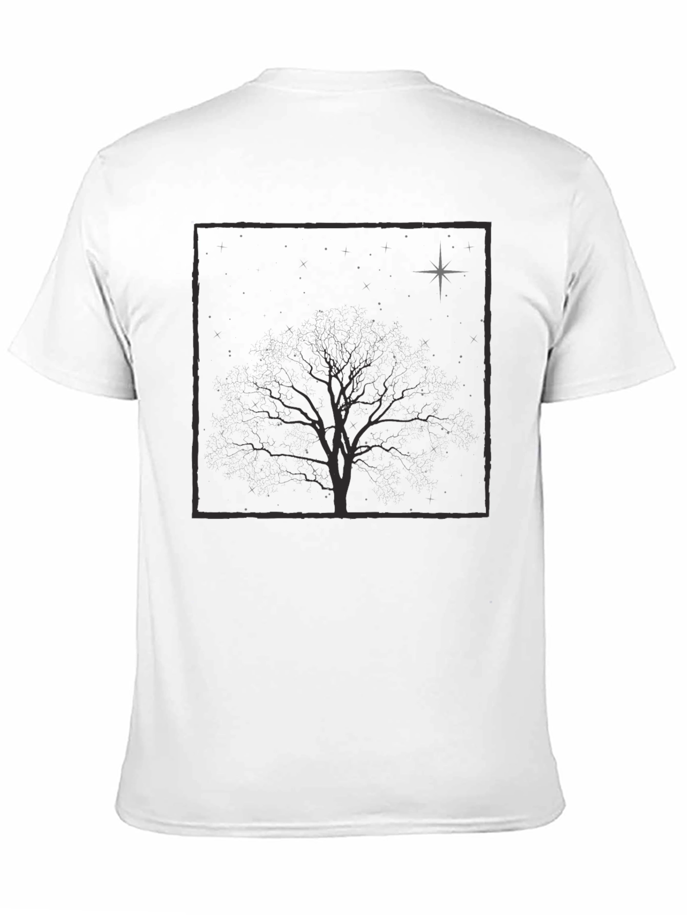 Starry Night Tree Graphic Tee