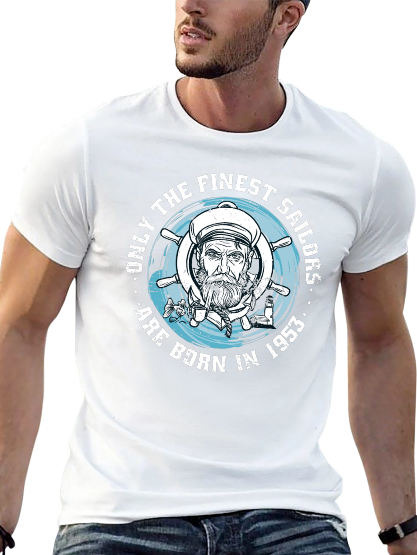 Finest Sailors Born in 1953 Graphic T-Shirt