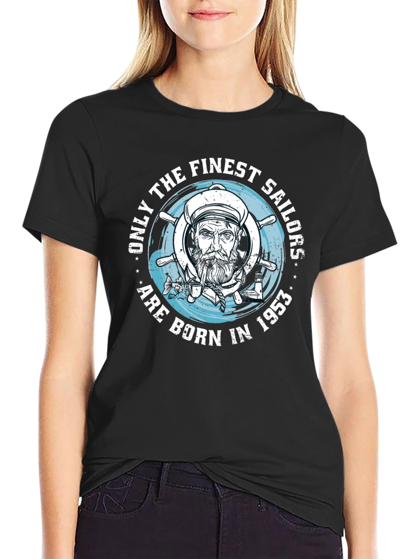 Finest Sailors Born in 1953 Graphic T-Shirt