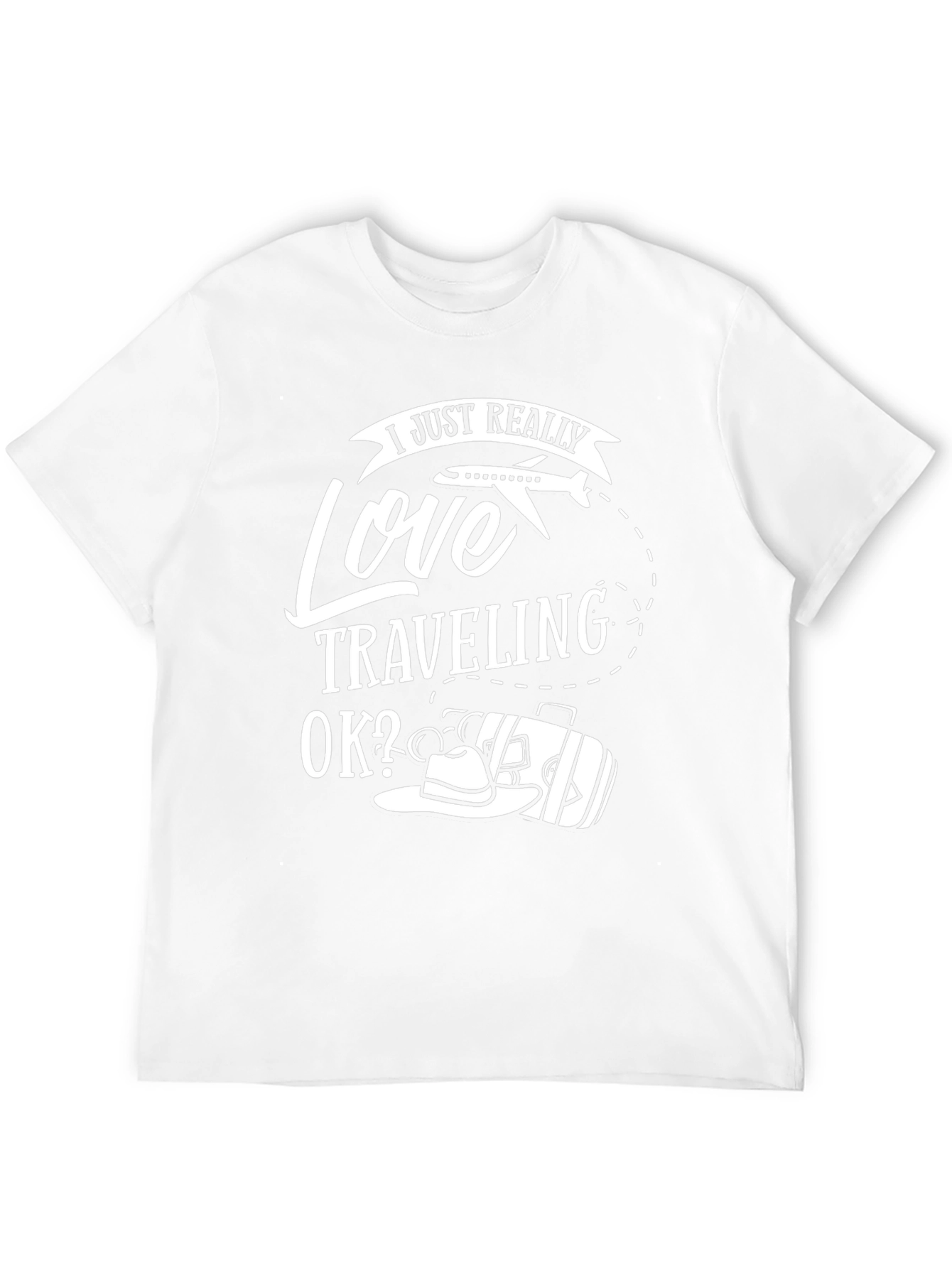 Love Traveling T-Shirt - Black Travel Tee