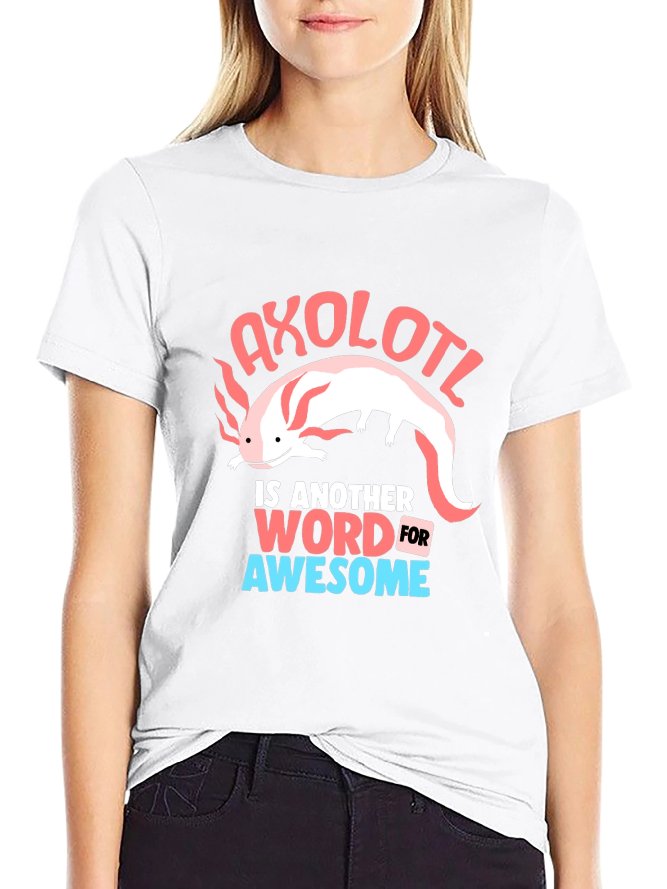 Axolotl Awesome Graphic T-Shirt
