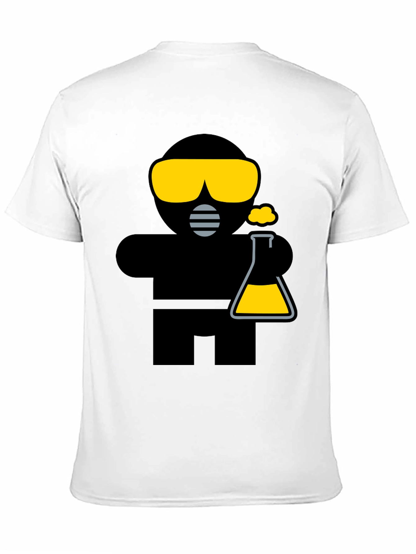 Hazmat Science Graphic Tee - Black Unisex