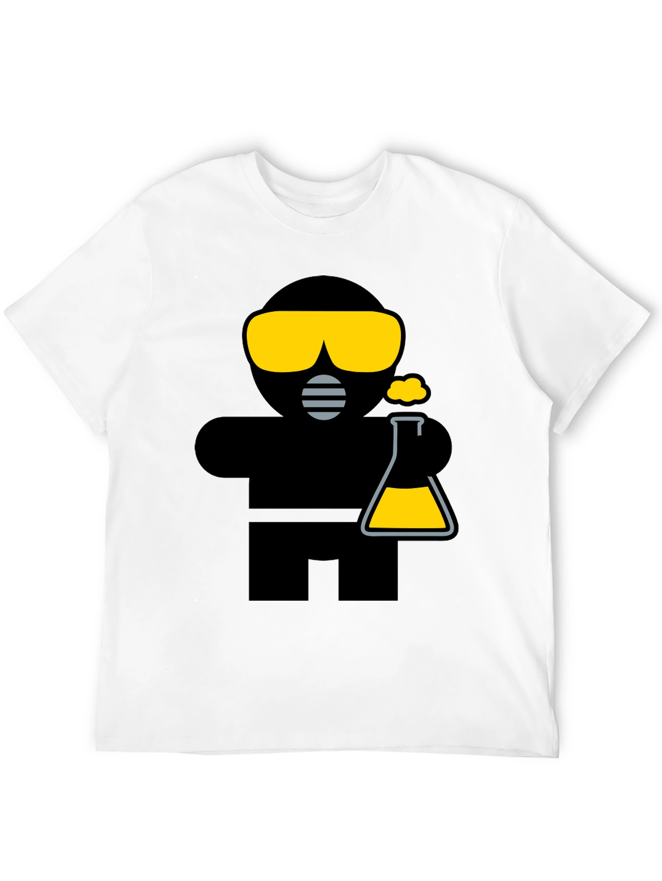 Hazmat Science Graphic Tee - Black Unisex