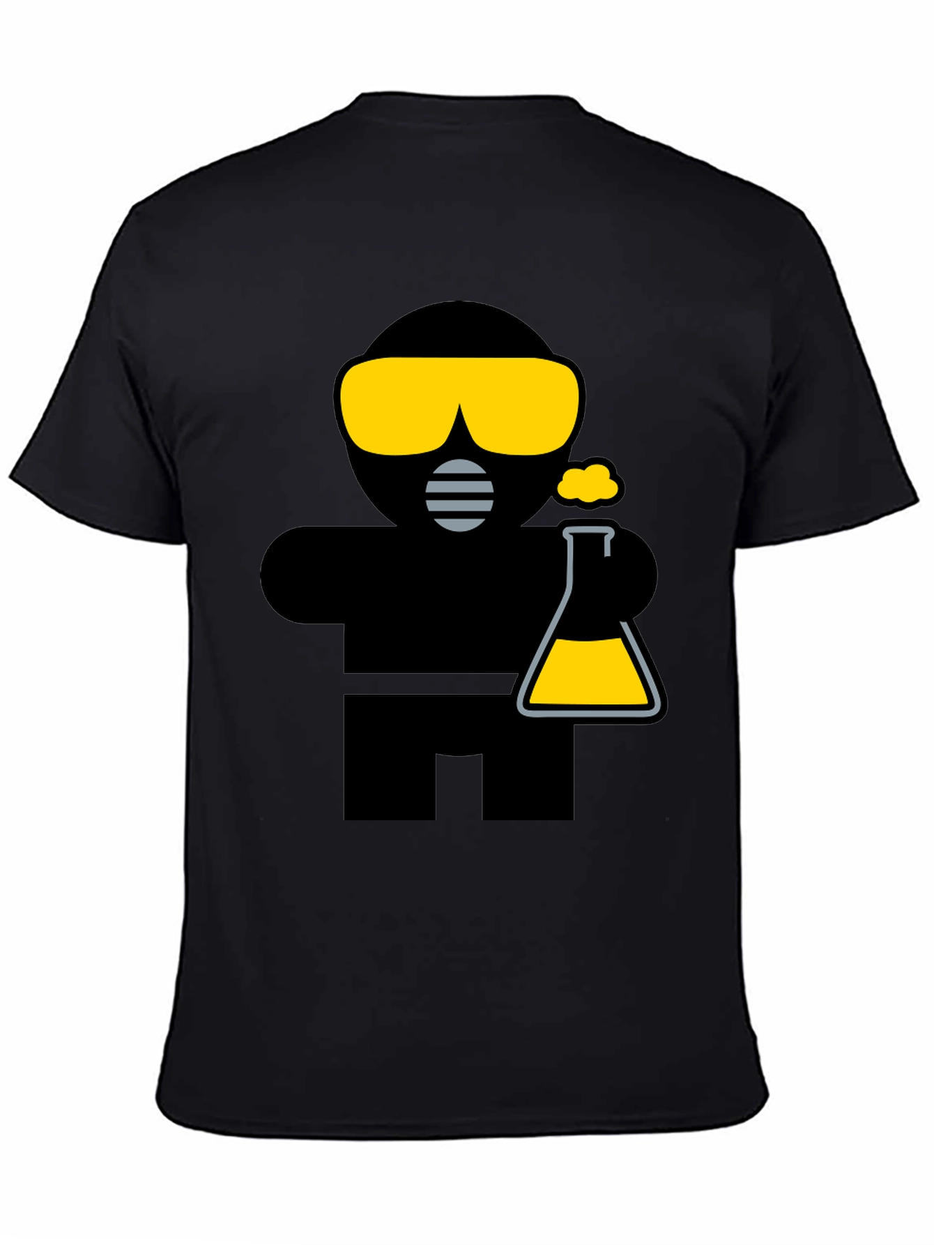 Hazmat Science Graphic Tee - Black Unisex