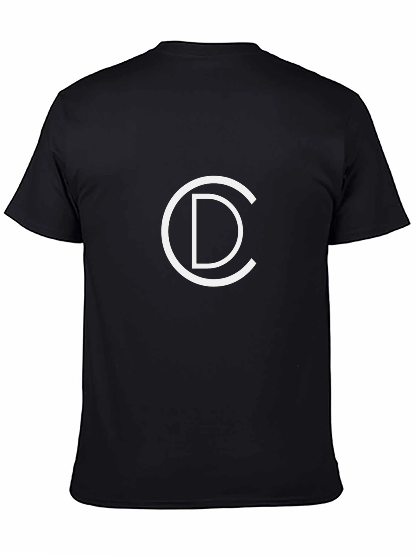 Modern CD Logo Black T-Shirt