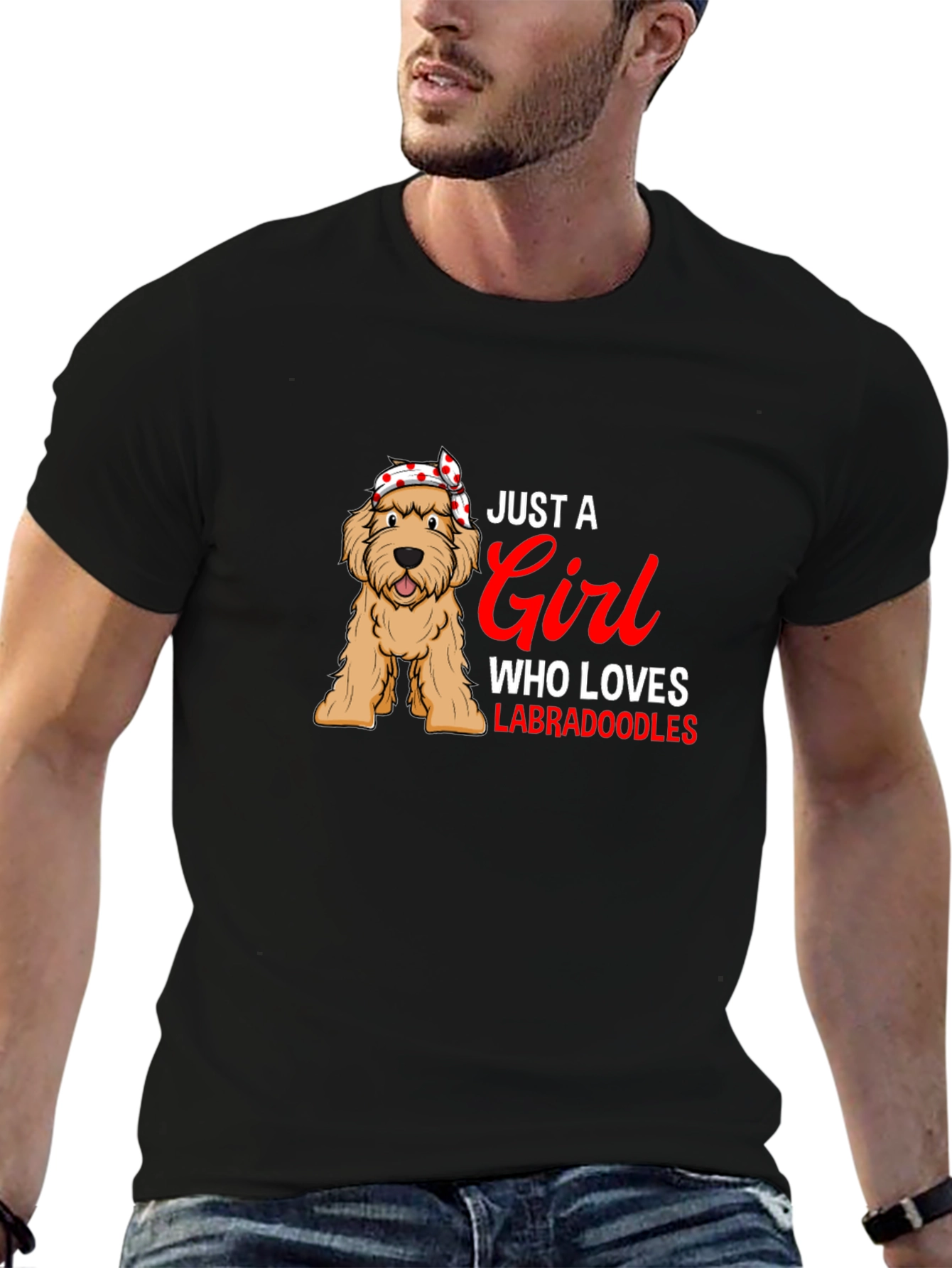 Just A Girl Who Loves Labradoodles T-Shirt