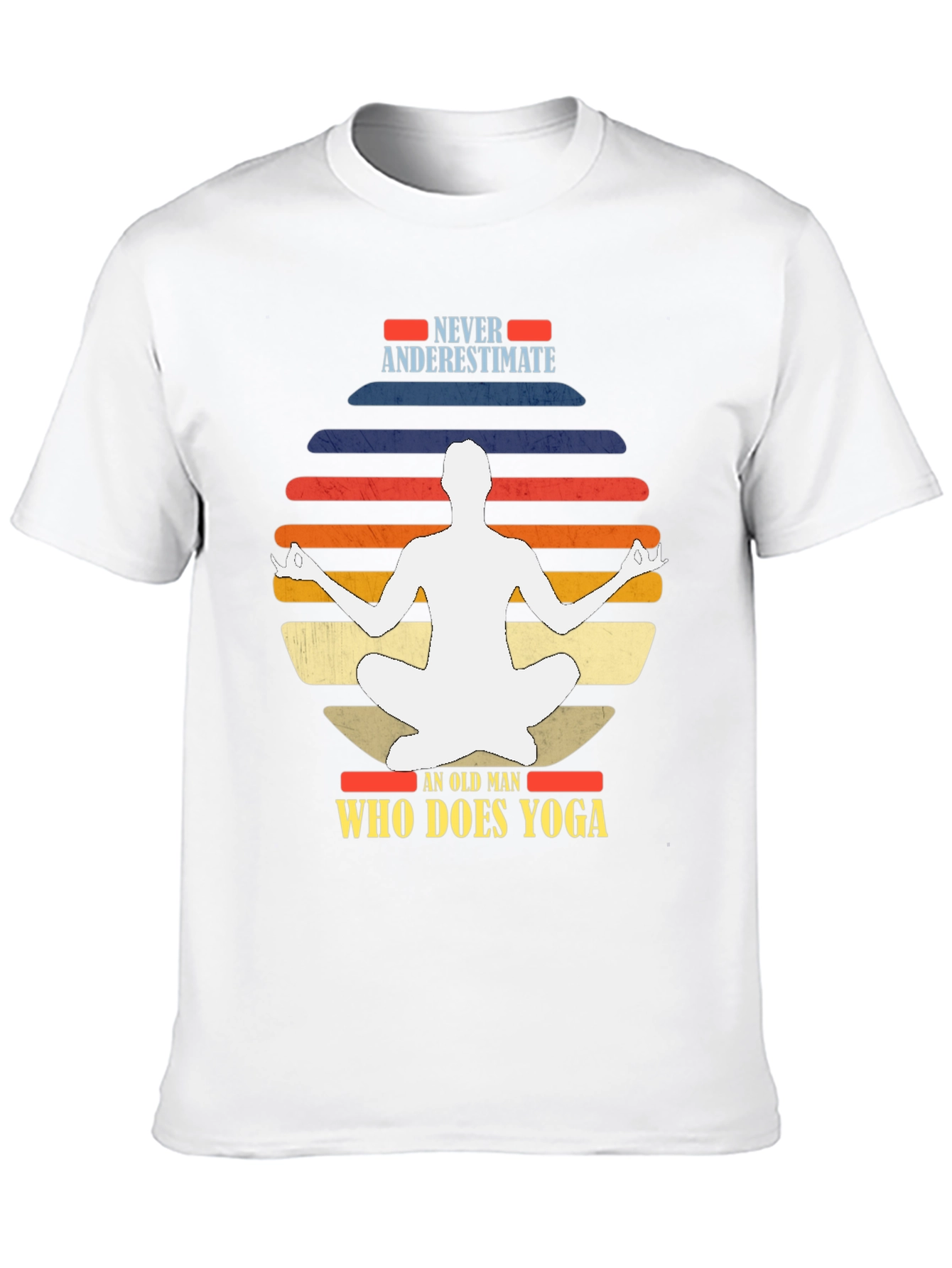 Yoga Man Graphic Tee - Never Underestimate