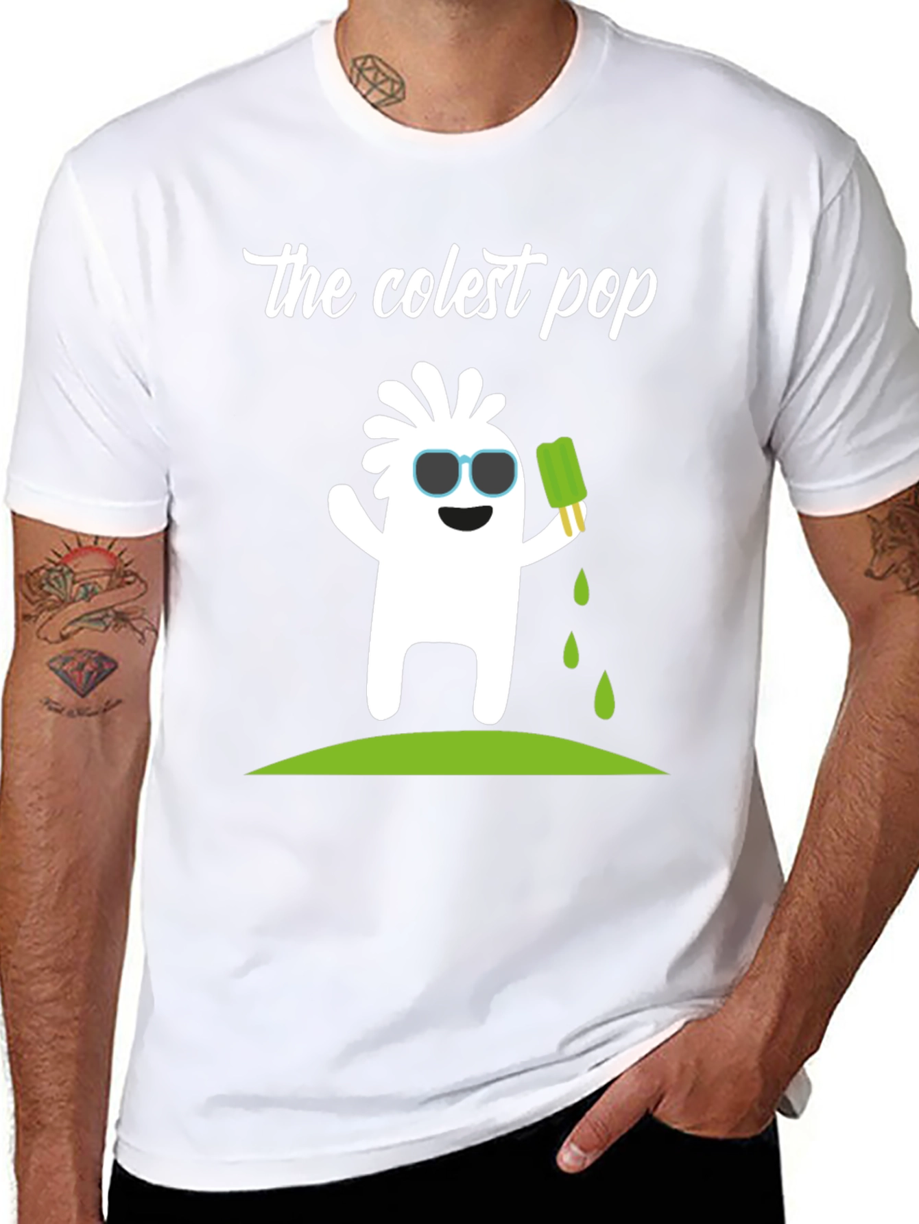 Coolest Pop T-Shirt: Fun Summer Design