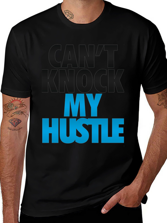 Hustle Graphic Tee - Mens Black T-Shirt