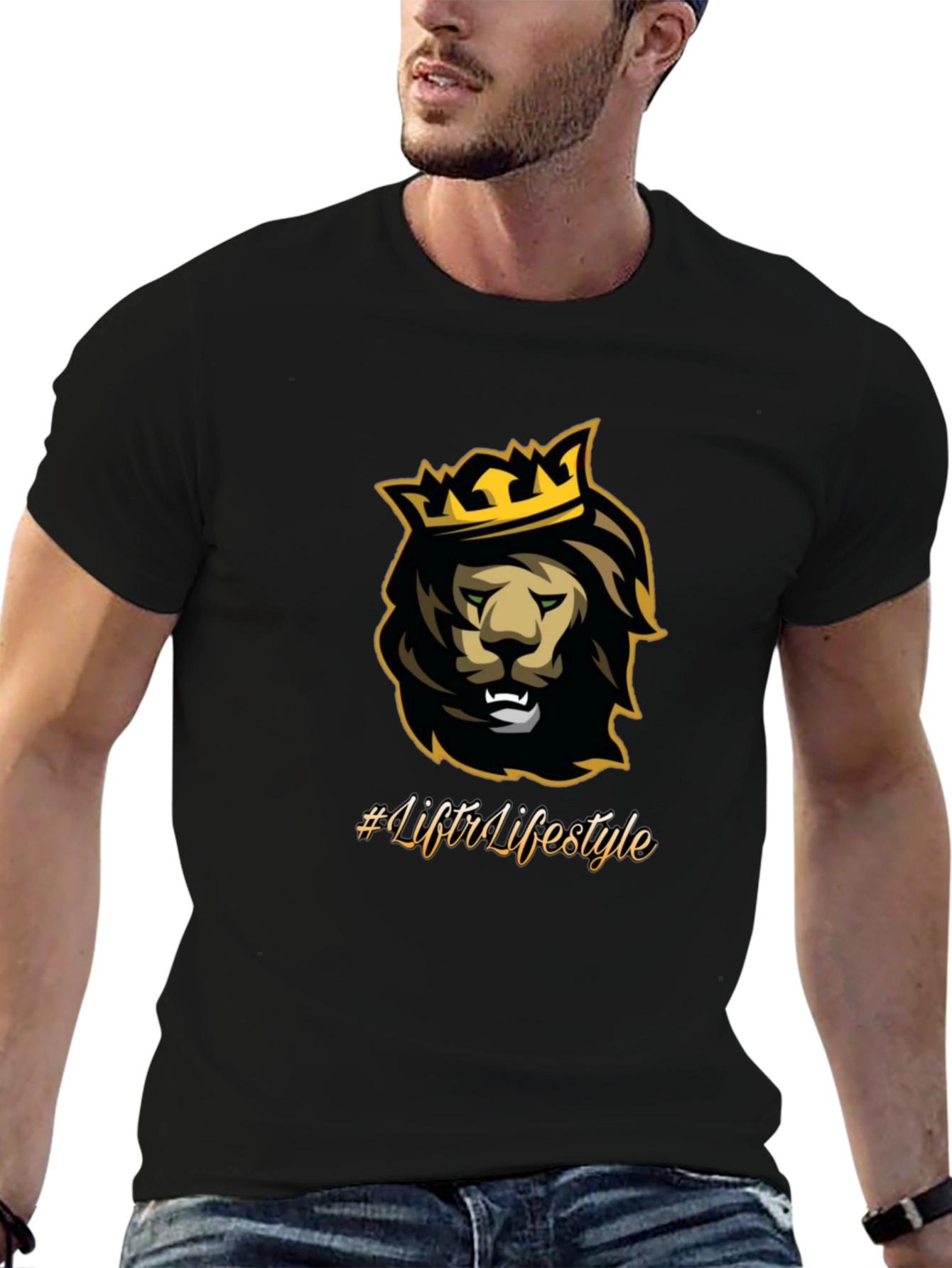 Lion King Mens Black T-Shirt