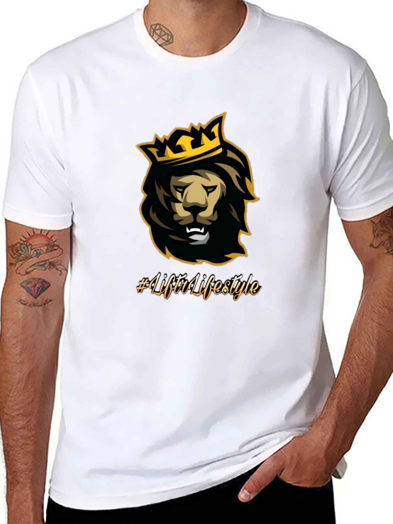 Lion King Mens Black T-Shirt