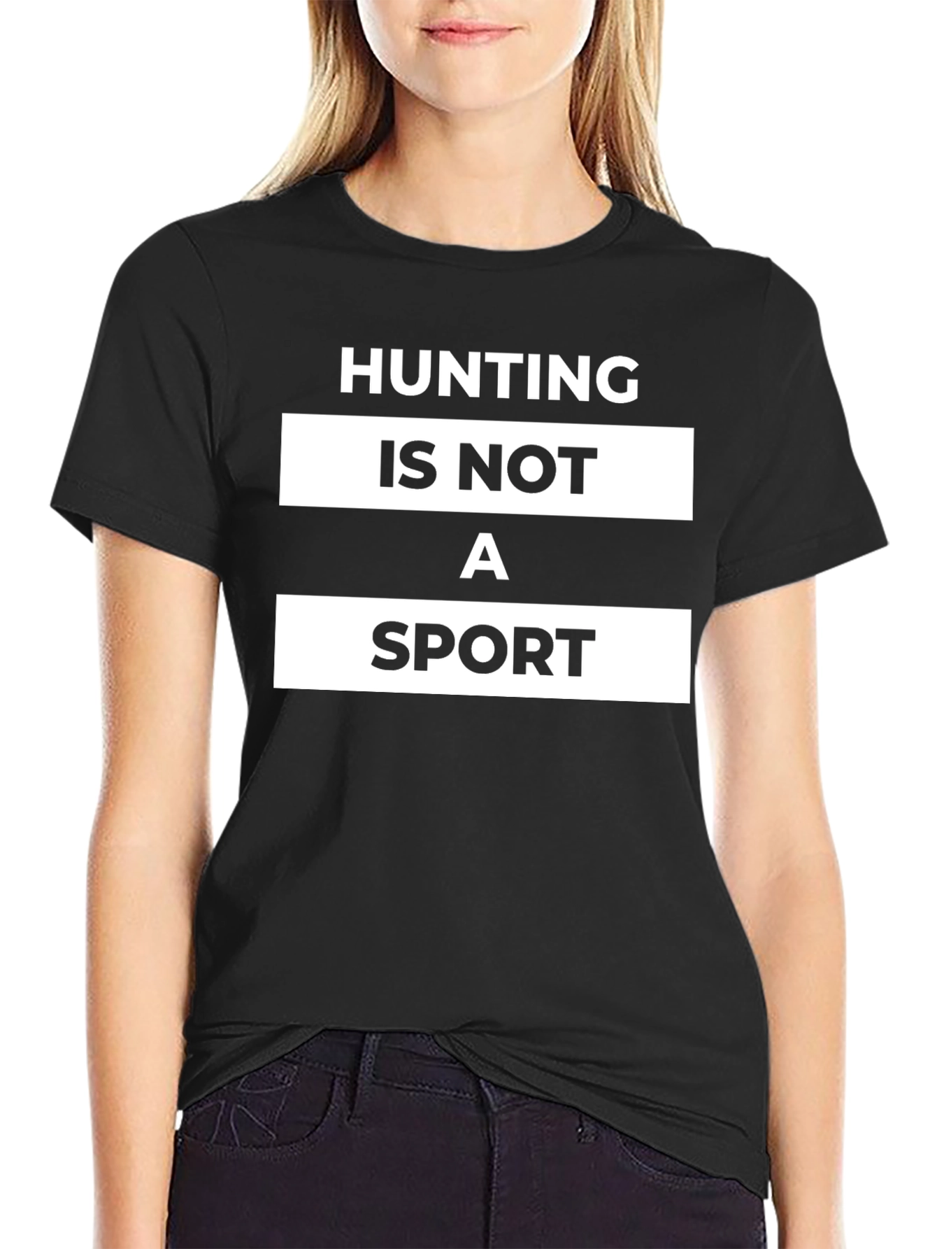 Hunting Is Not A Sport Graphic Tee