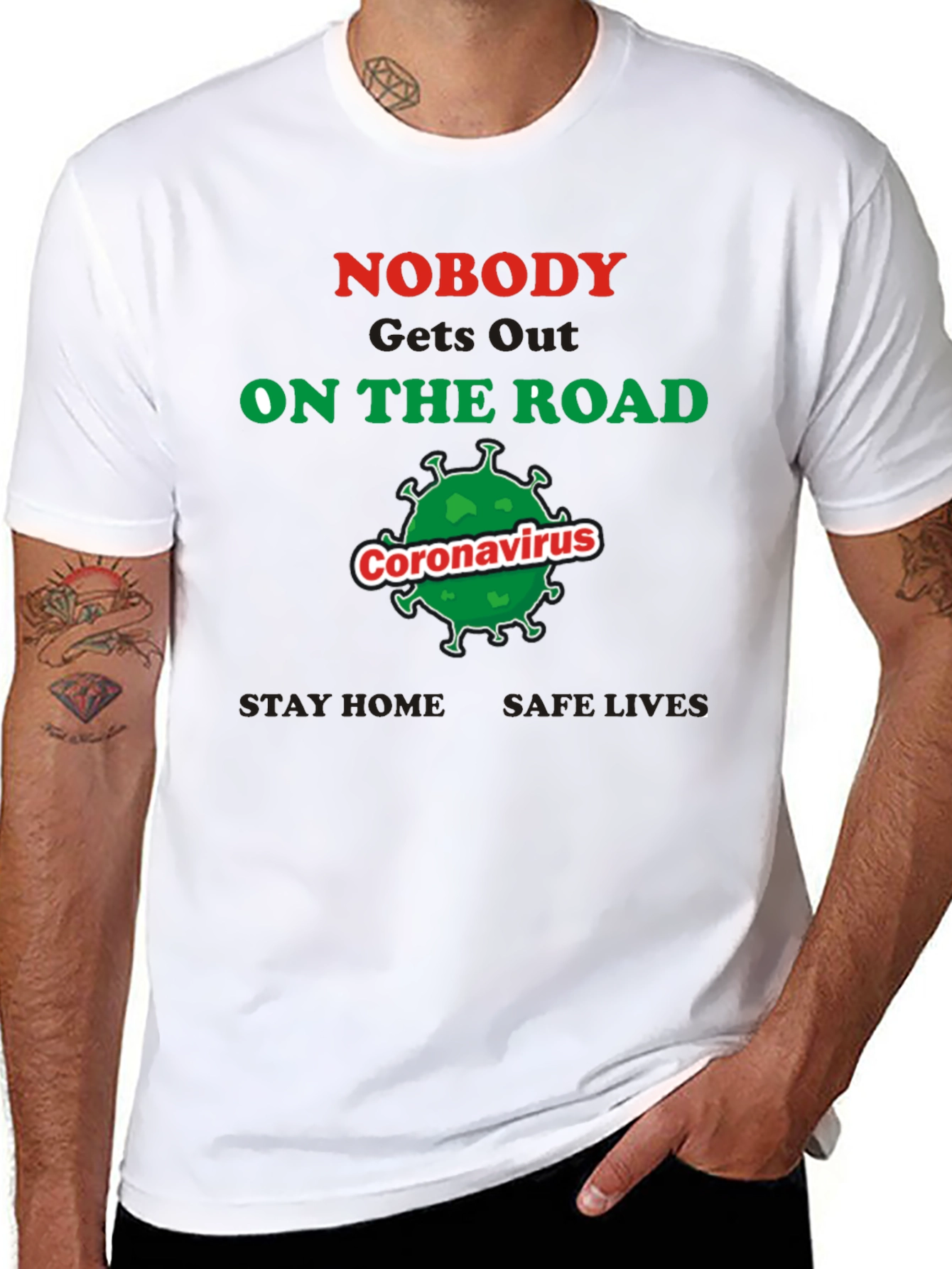 Nobody On The Road Coronavirus T-Shirt