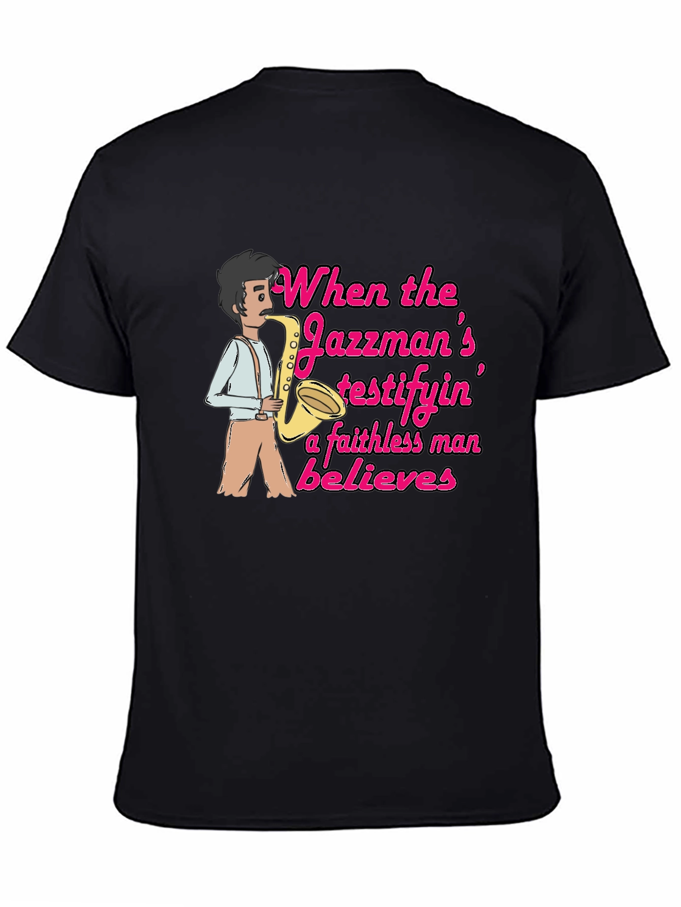 Jazzman Believes Graphic T-Shirt