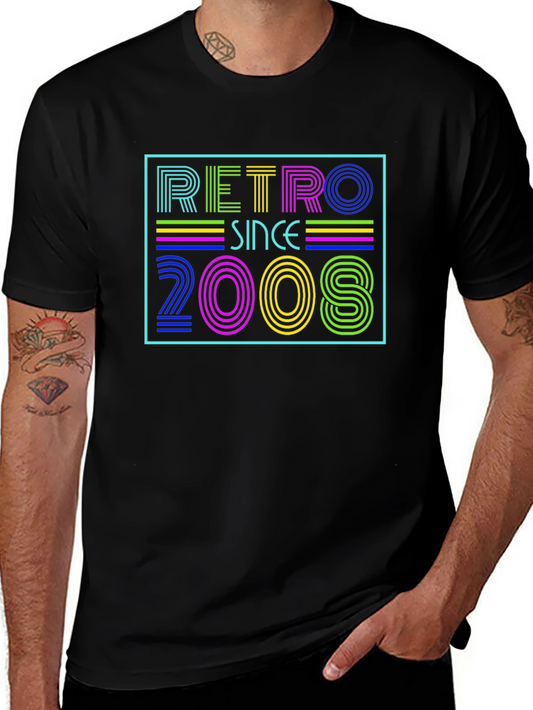 Retro Since 2008 Graphic T-Shirt