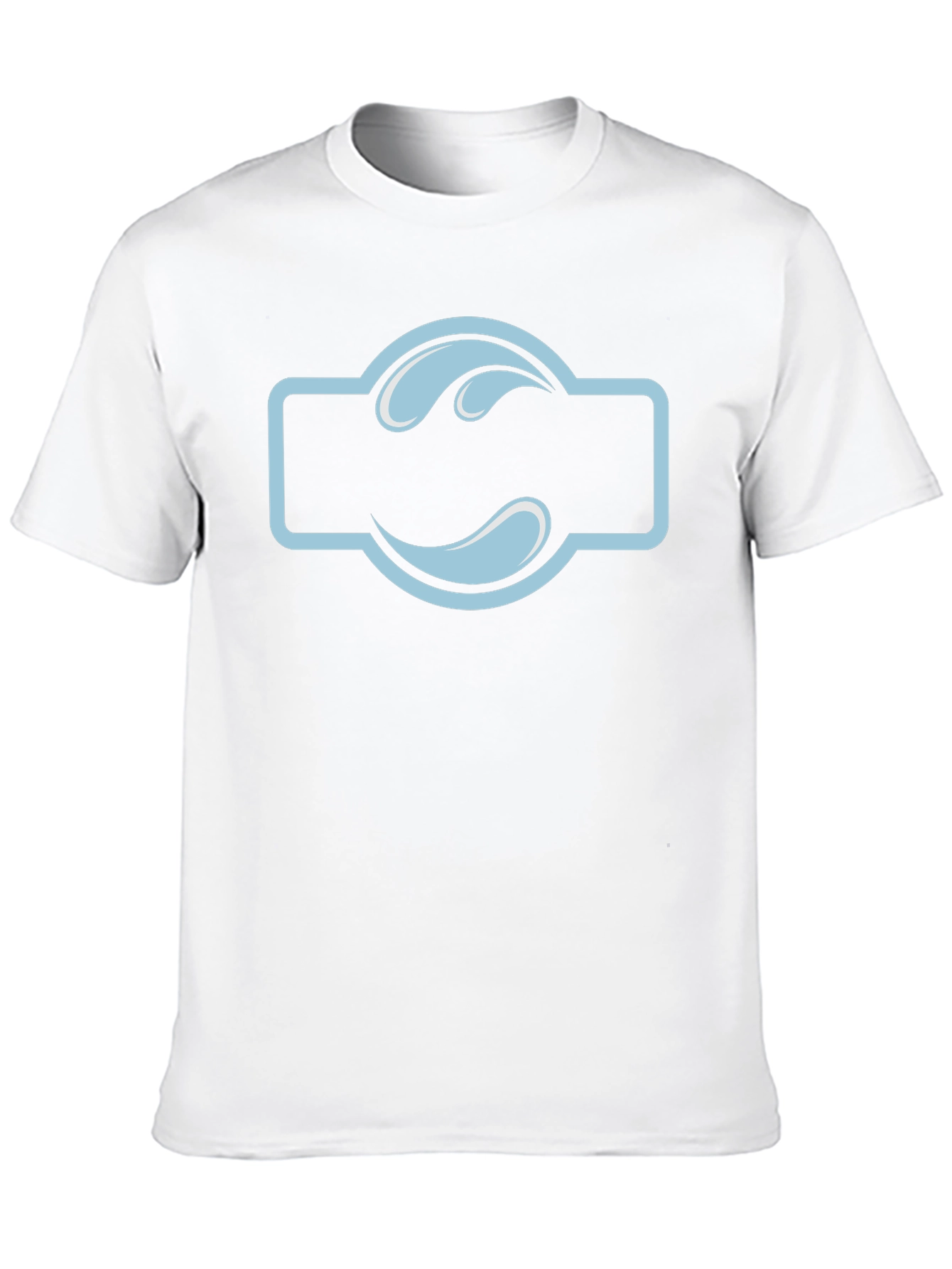 Black T-Shirt with Water Drop Logo