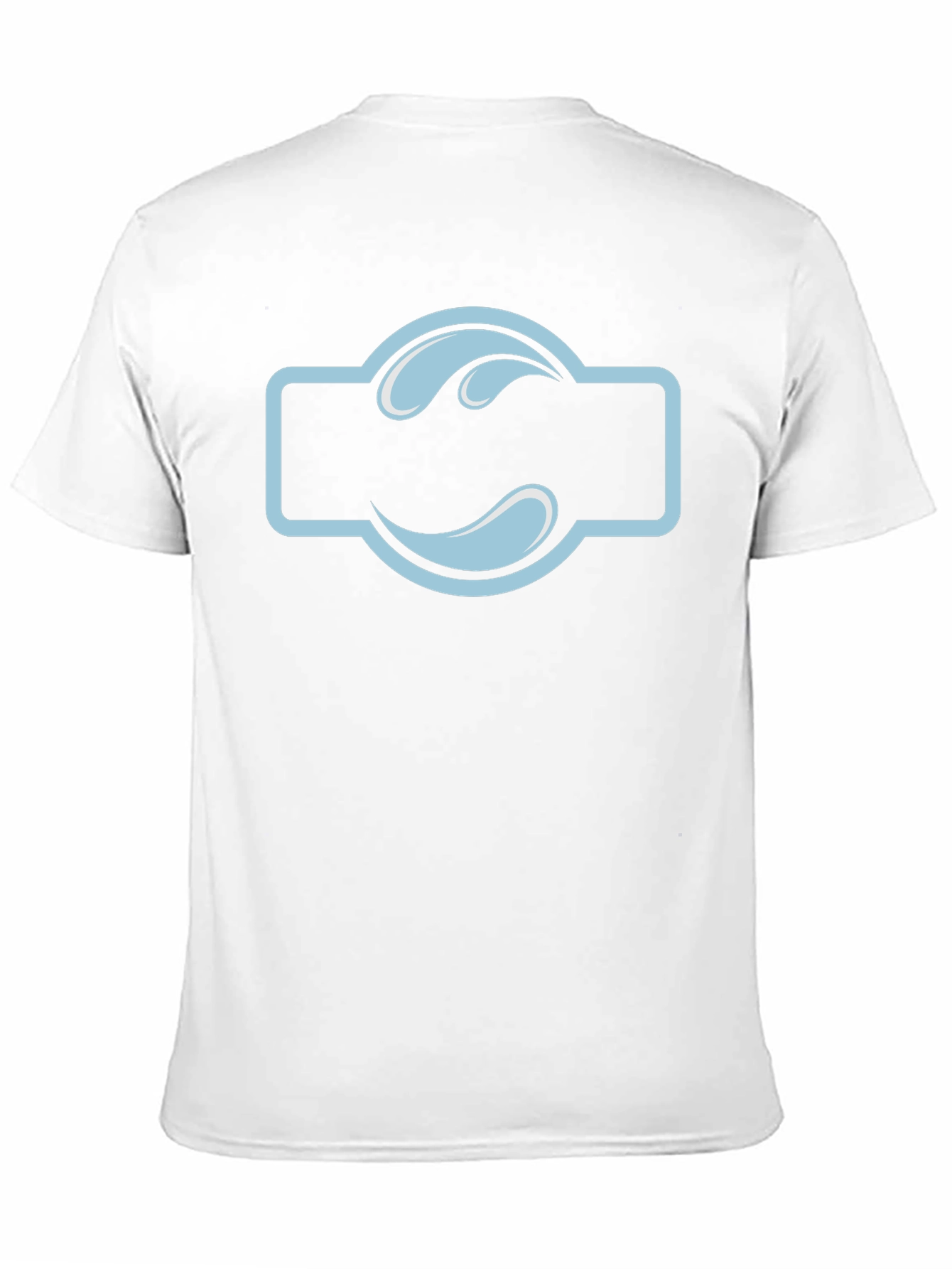 Black T-Shirt with Water Drop Logo