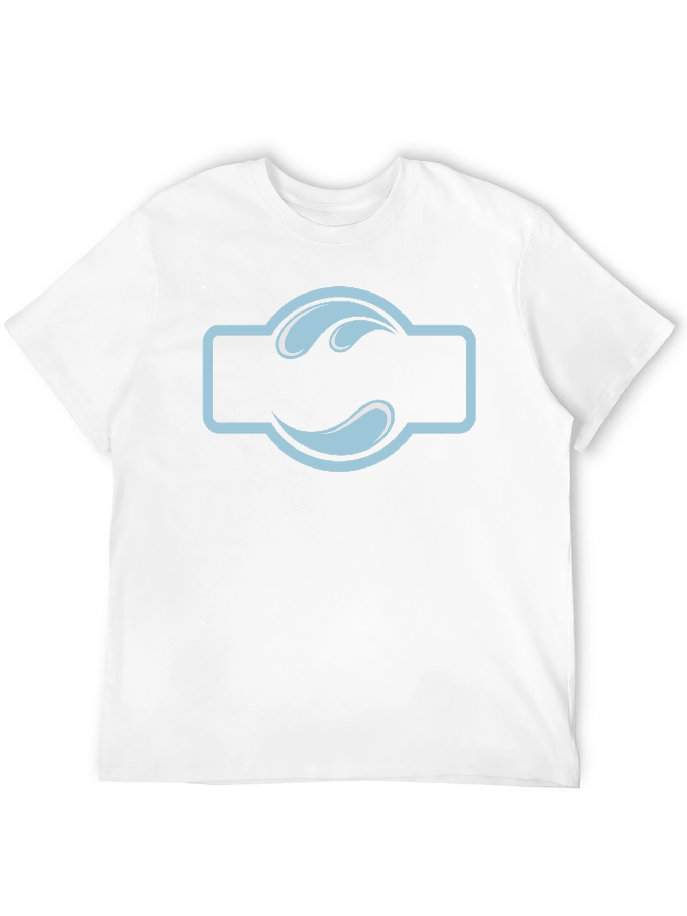 Black T-Shirt with Water Drop Logo