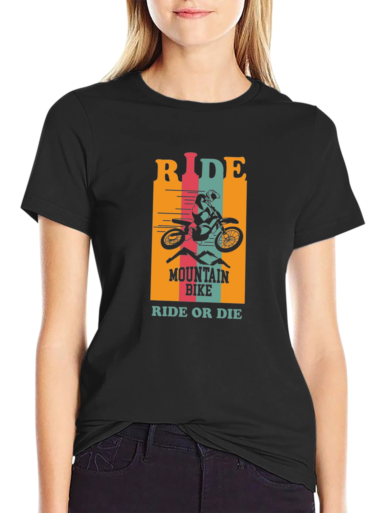Ride or Die Mountain Bike T-Shirt