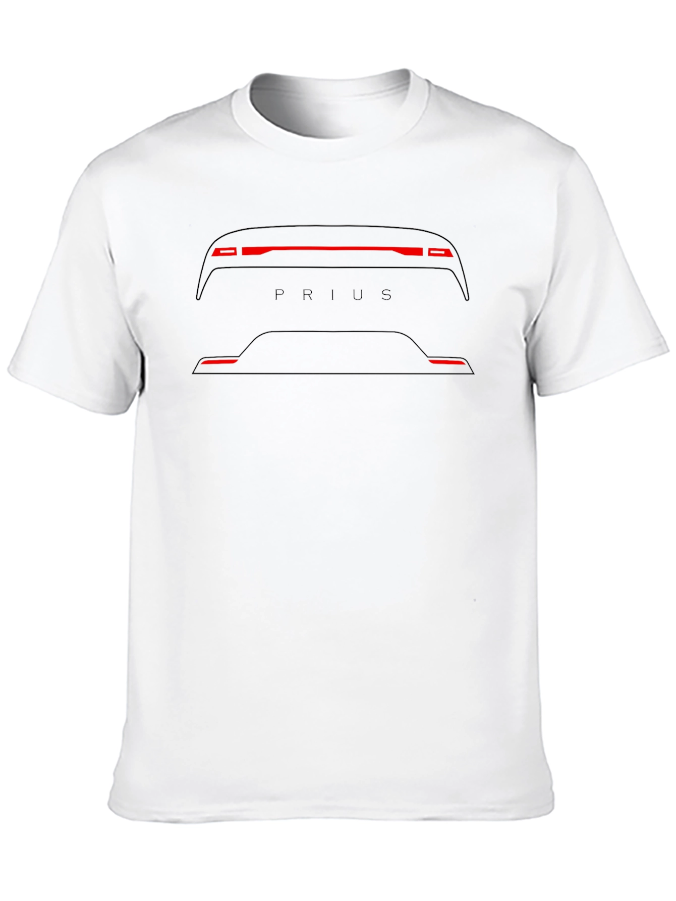 Prius Taillight T-Shirt - Automotive Enthusiast Tee