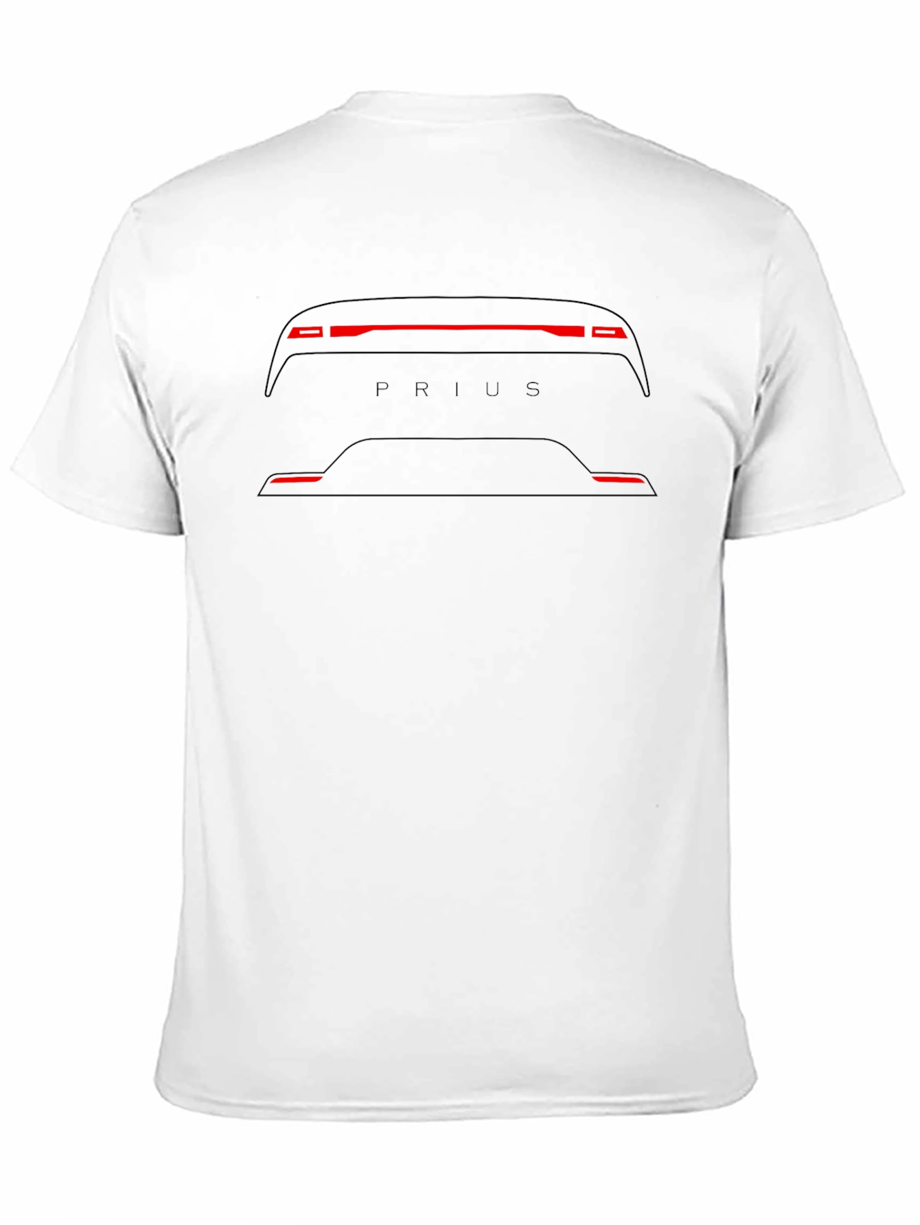 Prius Taillight T-Shirt - Automotive Enthusiast Tee