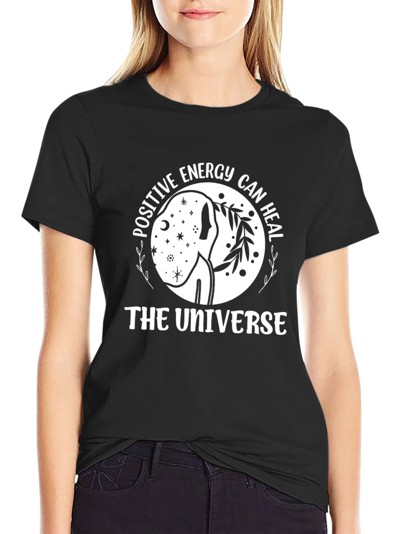 Positive Energy Universe Graphic Tee