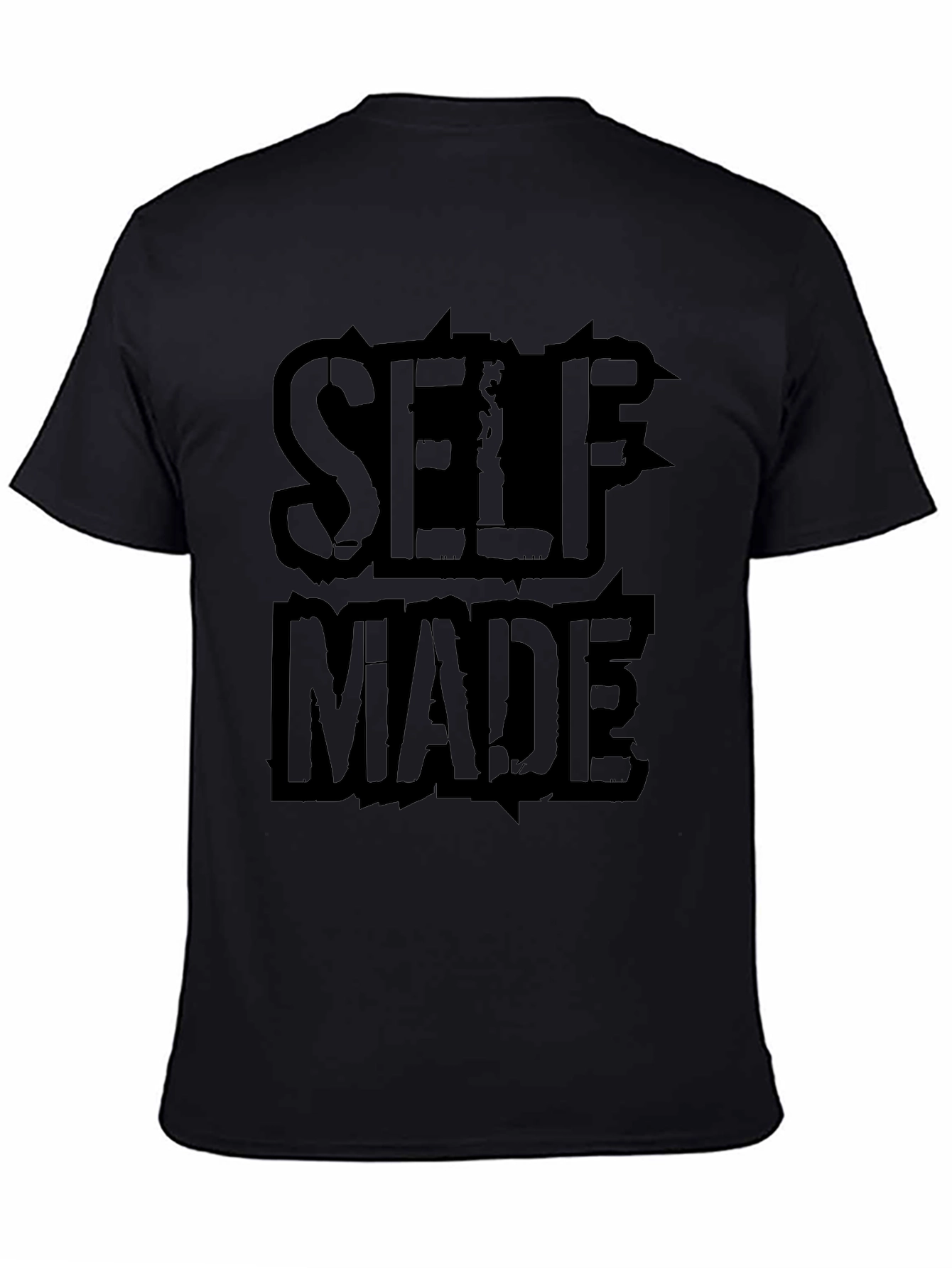 Self Made Graphic T-Shirt - Bold Statement Tee