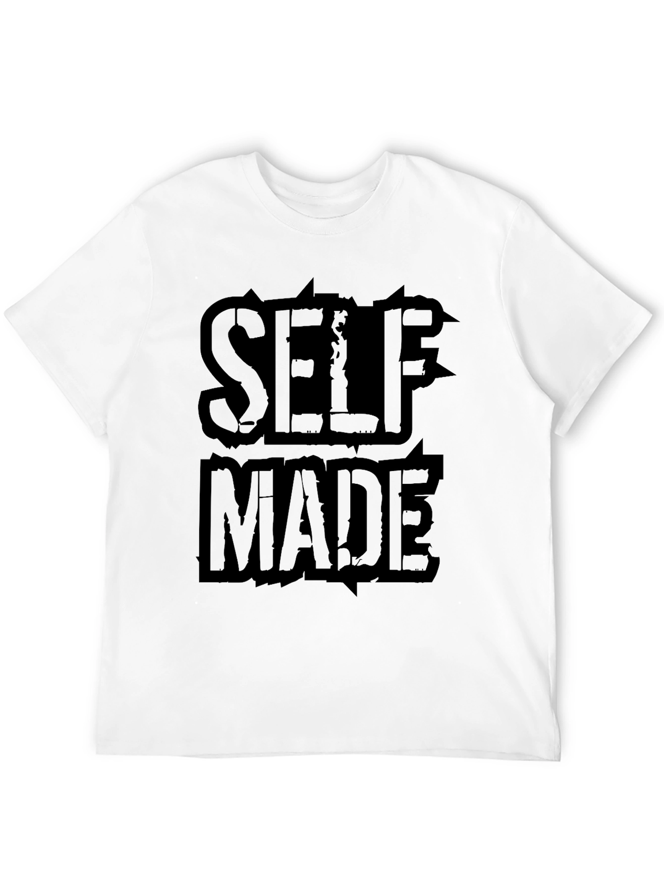 Self Made Graphic T-Shirt - Bold Statement Tee