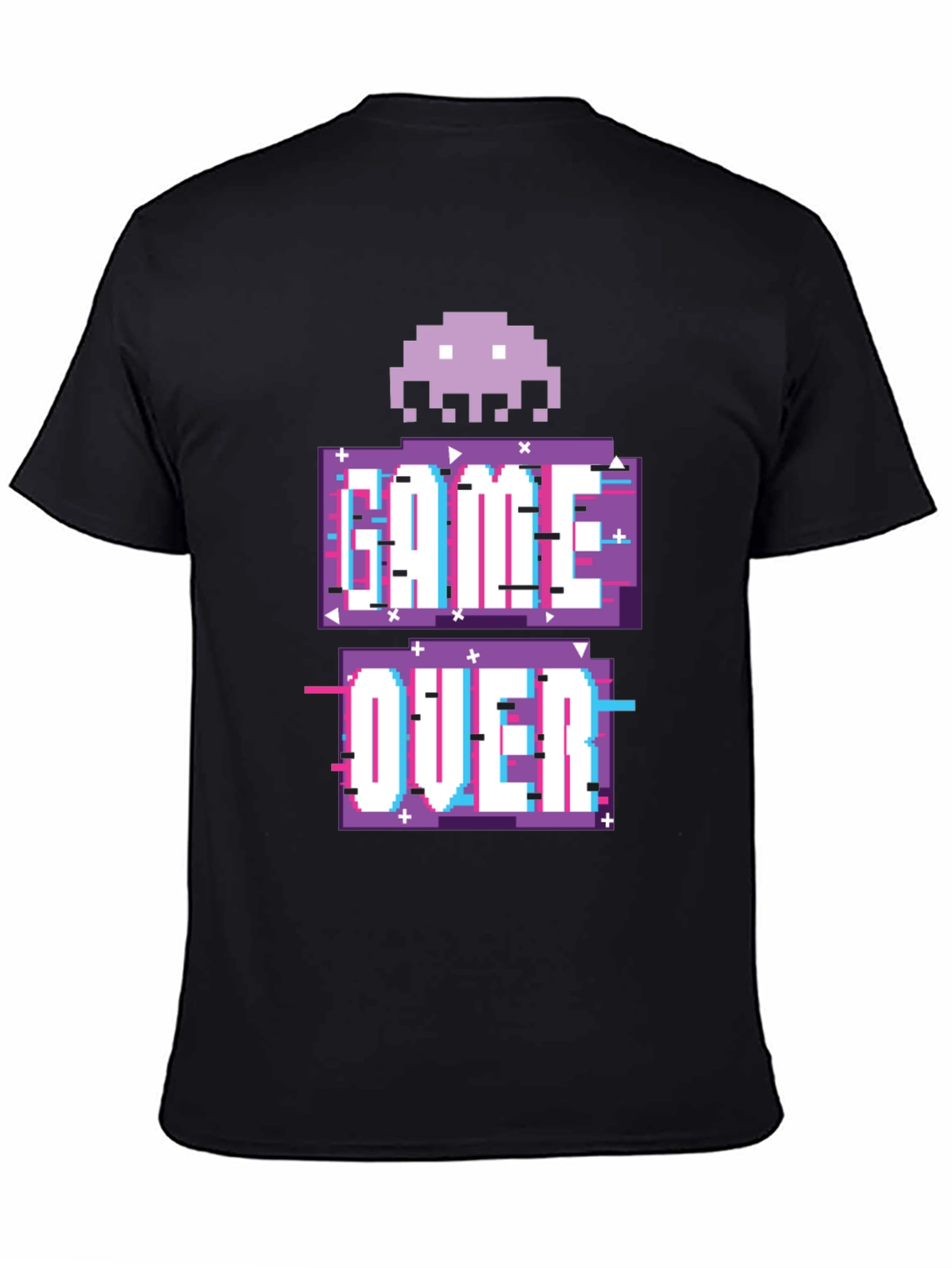 Game Over Pixel Art T-Shirt - Retro Gaming Style