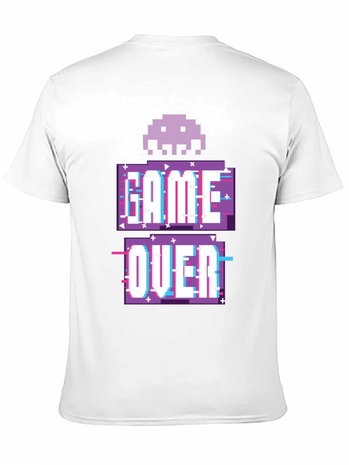 Game Over Pixel Art T-Shirt - Retro Gaming Style