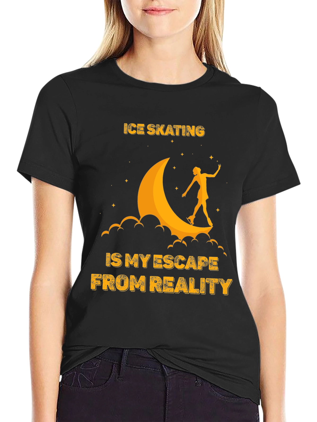 Ice Skating Escape T-Shirt - Unique Design
