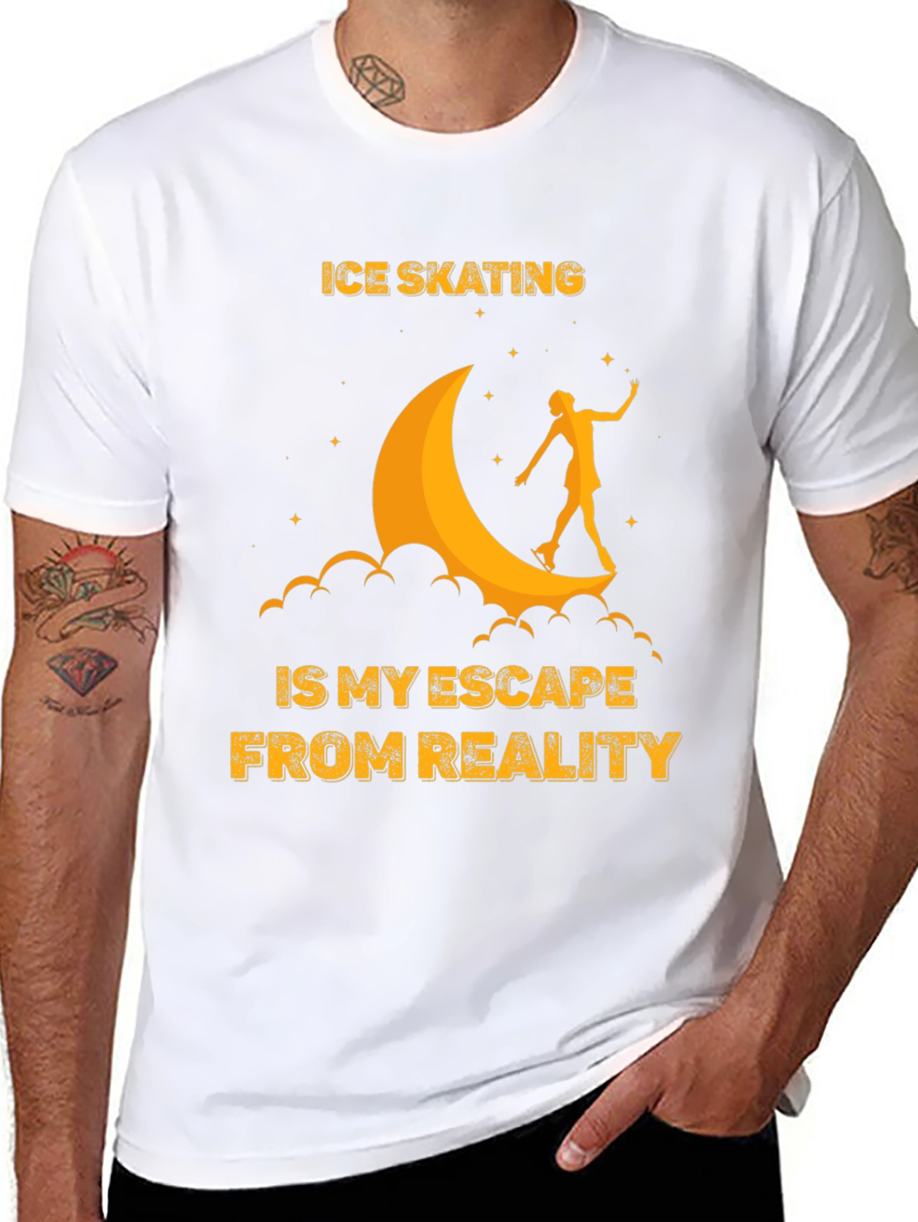 Ice Skating Escape T-Shirt - Unique Design