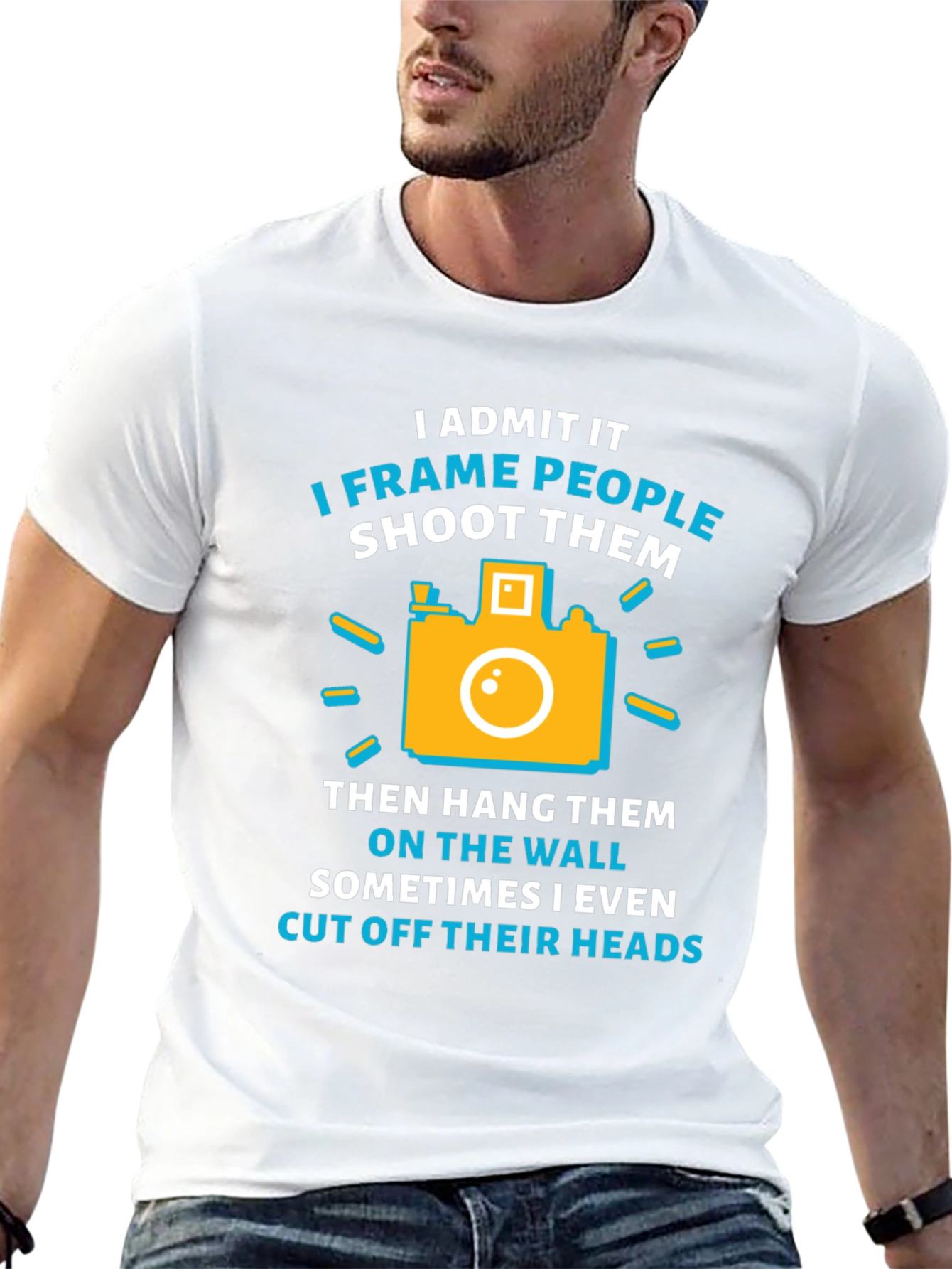Funny Photographer T-Shirt - I Frame People