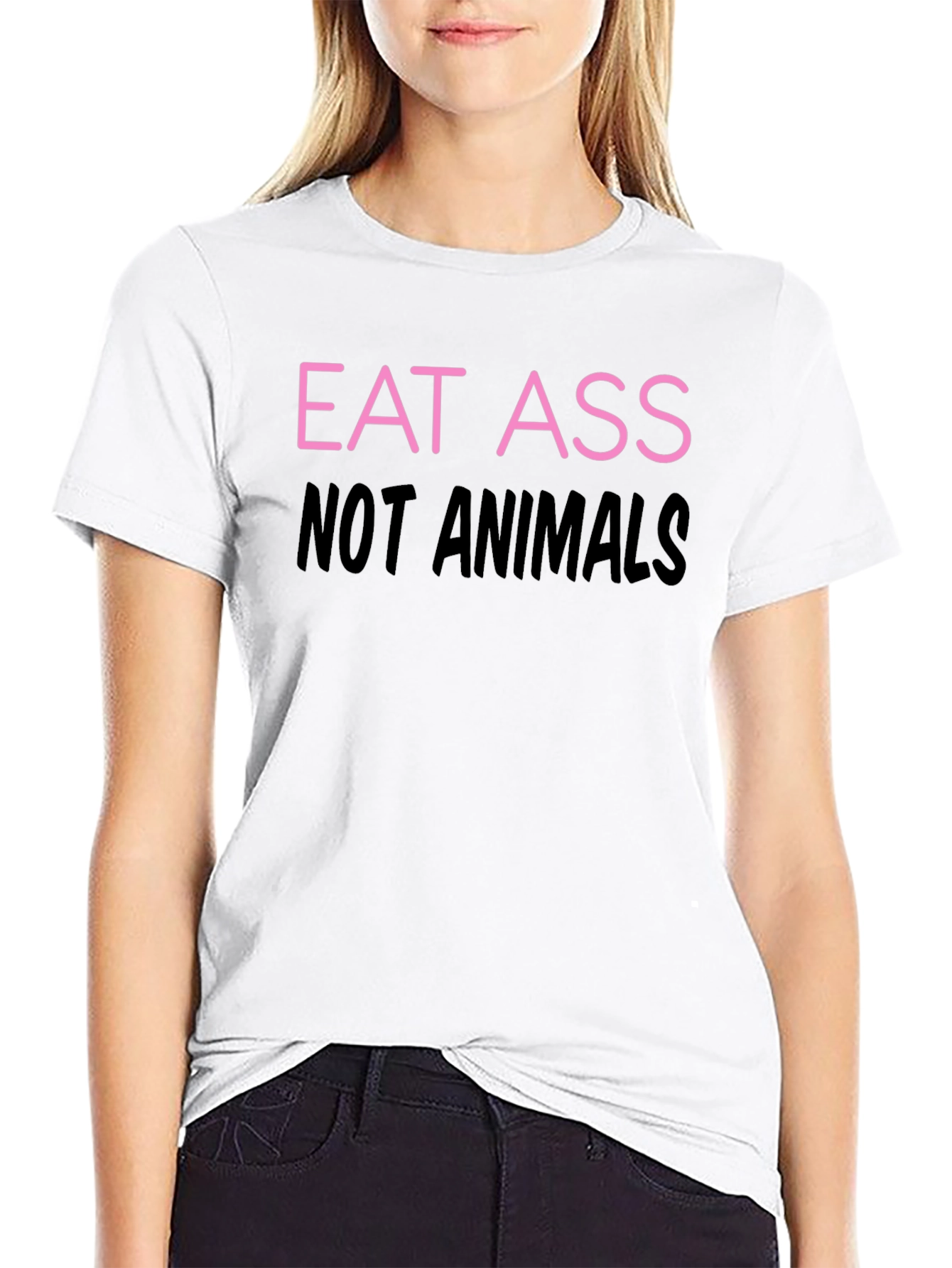 Eat Ass Not Animals Vegan T-Shirt
