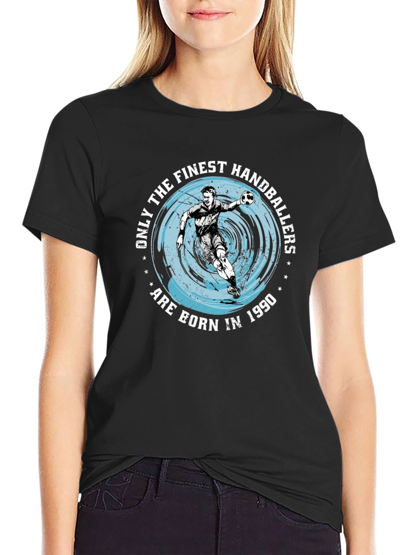 Finest Handballers Born in 1990 Graphic T-Shirt