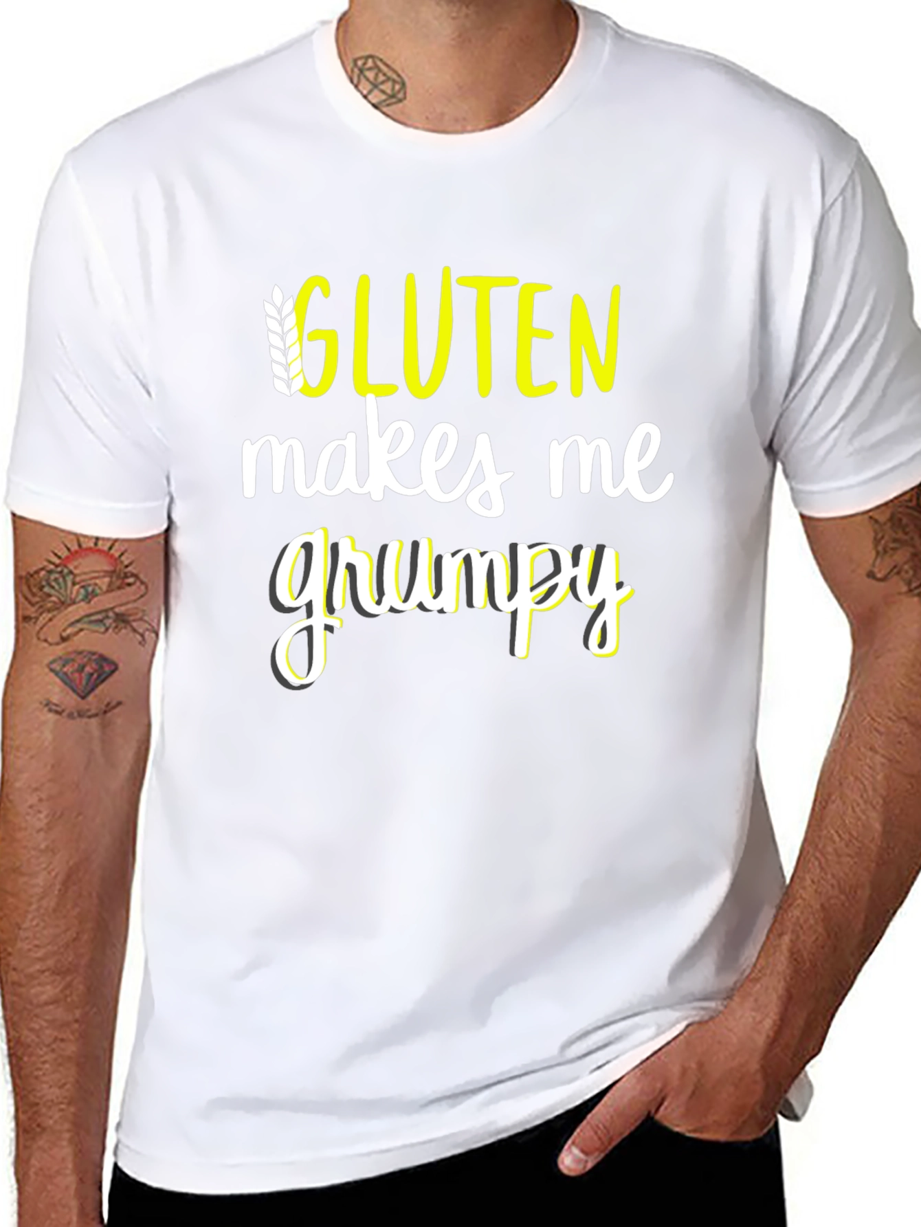Gluten Makes Me Grumpy T-Shirt
