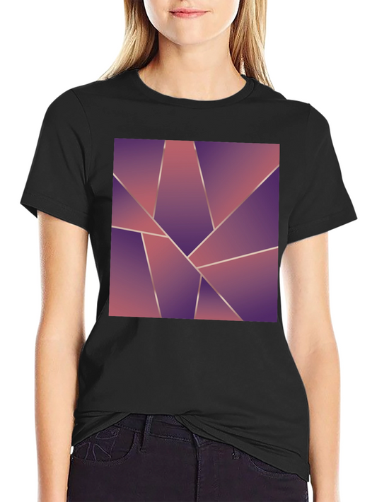 Geometric Gradient Tee