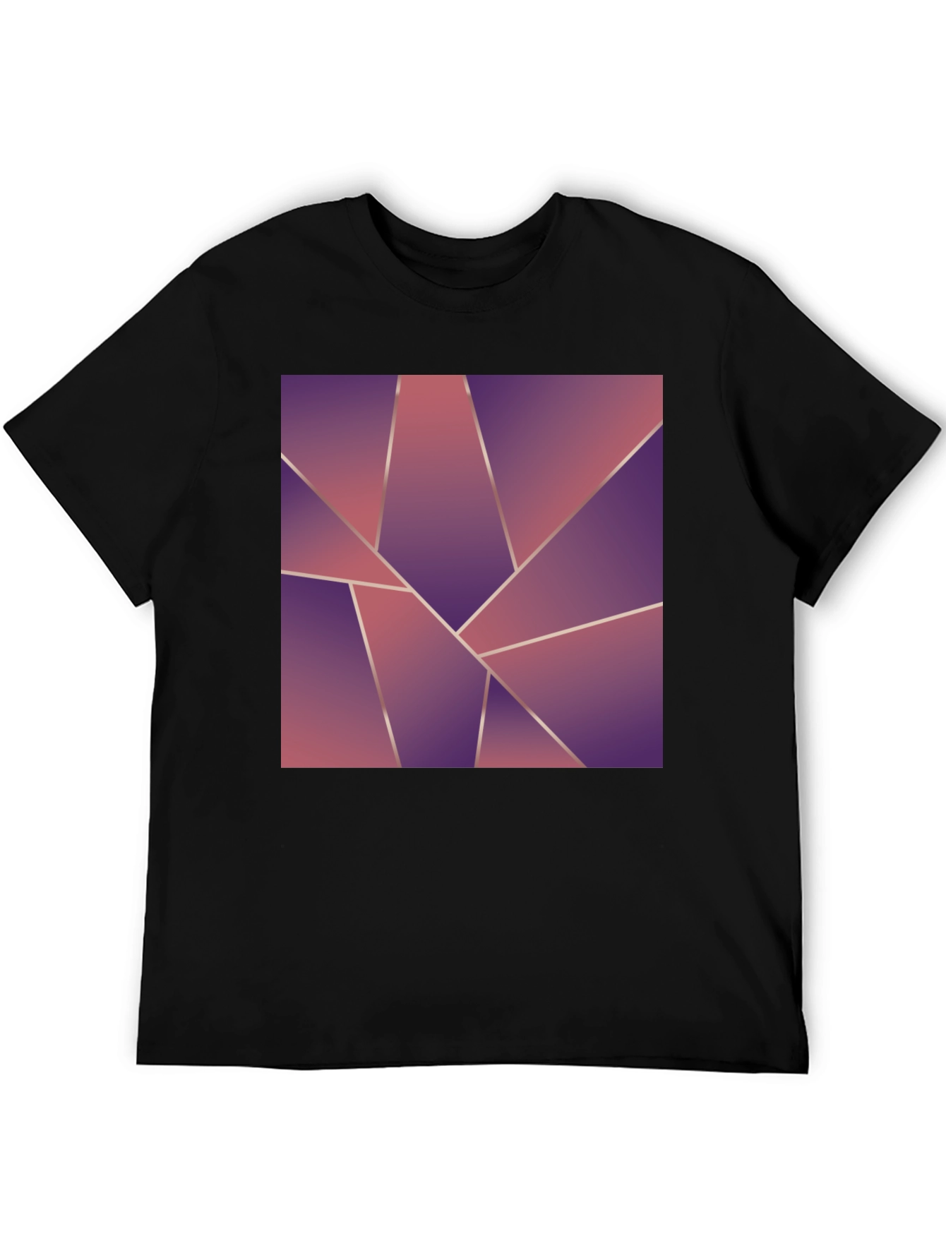 Geometric Gradient Tee