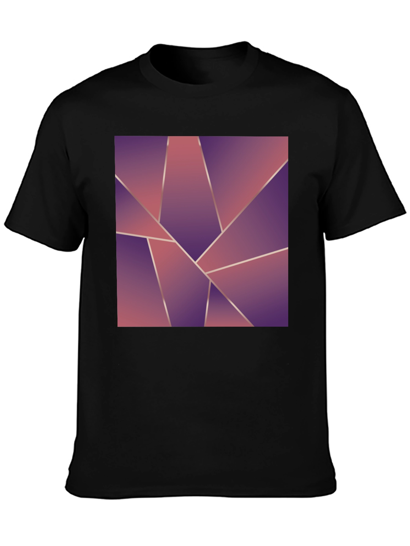 Geometric Gradient Tee
