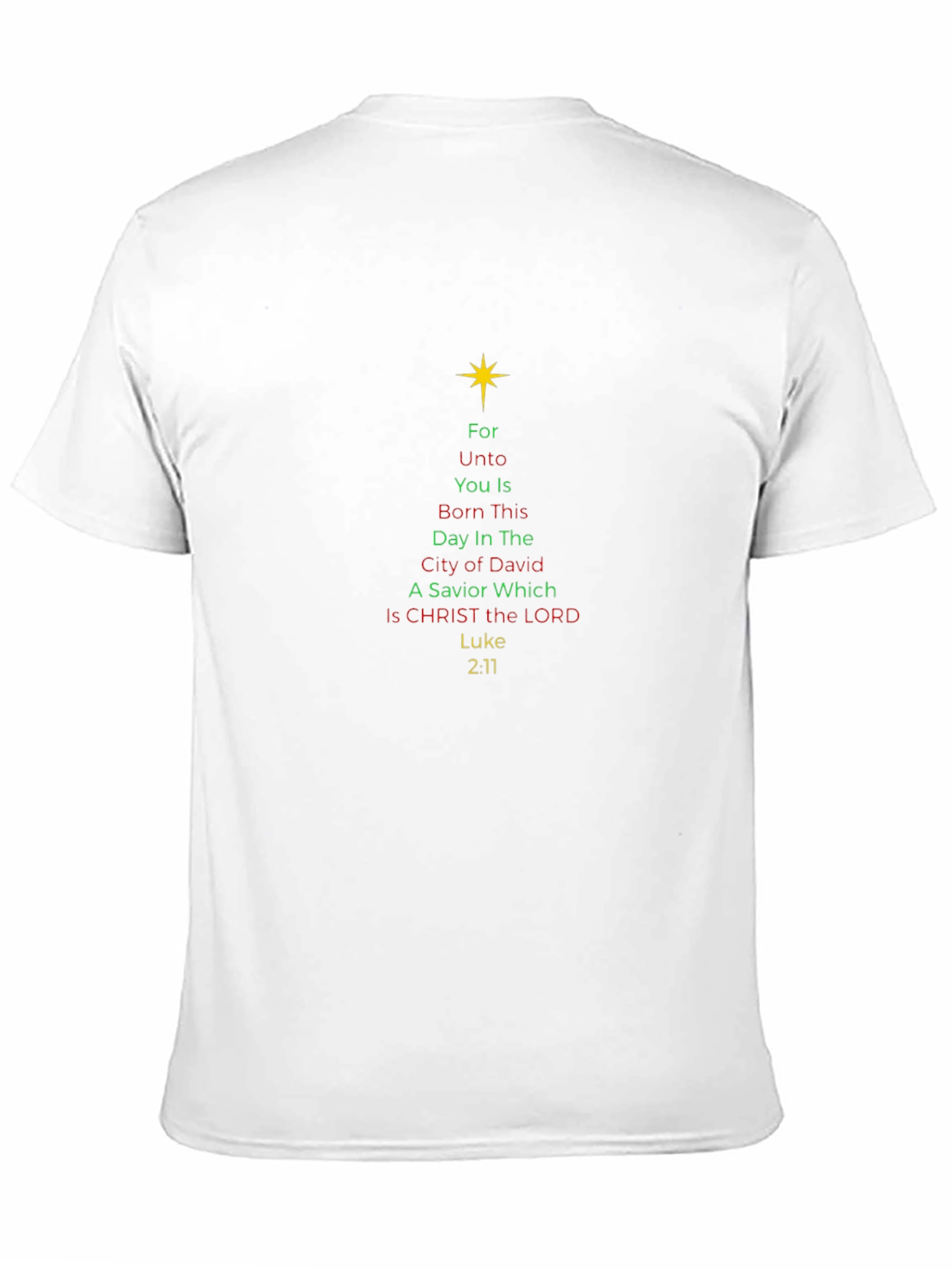 Christmas Savior T-Shirt - Luke 2:11 Holiday Tee