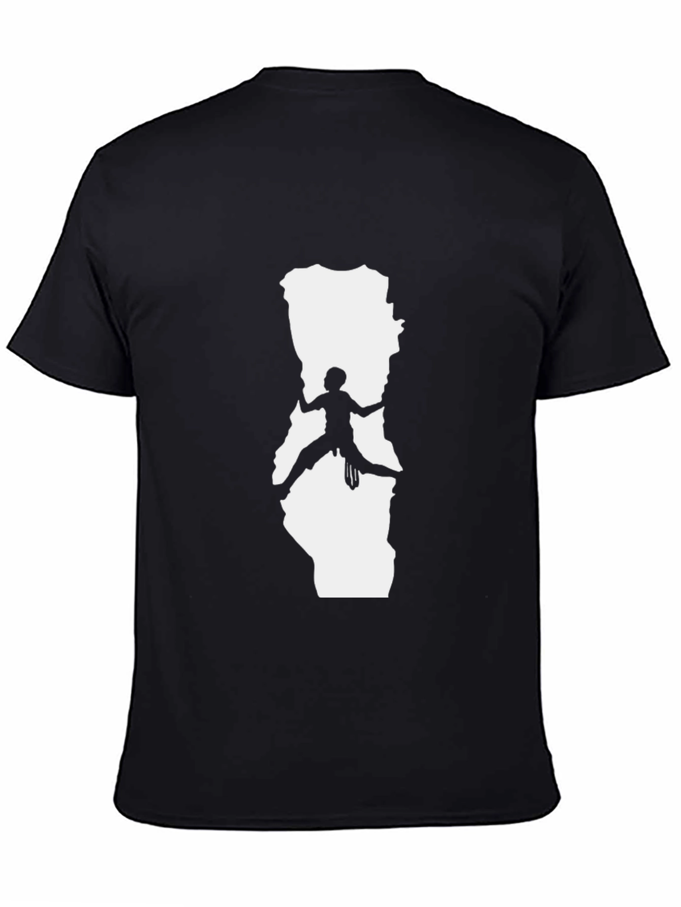 Climbing Silhouette Graphic Tee - Rock Climbing T-Shirt
