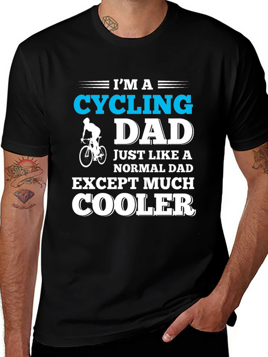 Cycling Dad T-Shirt - Cool Dad Edition