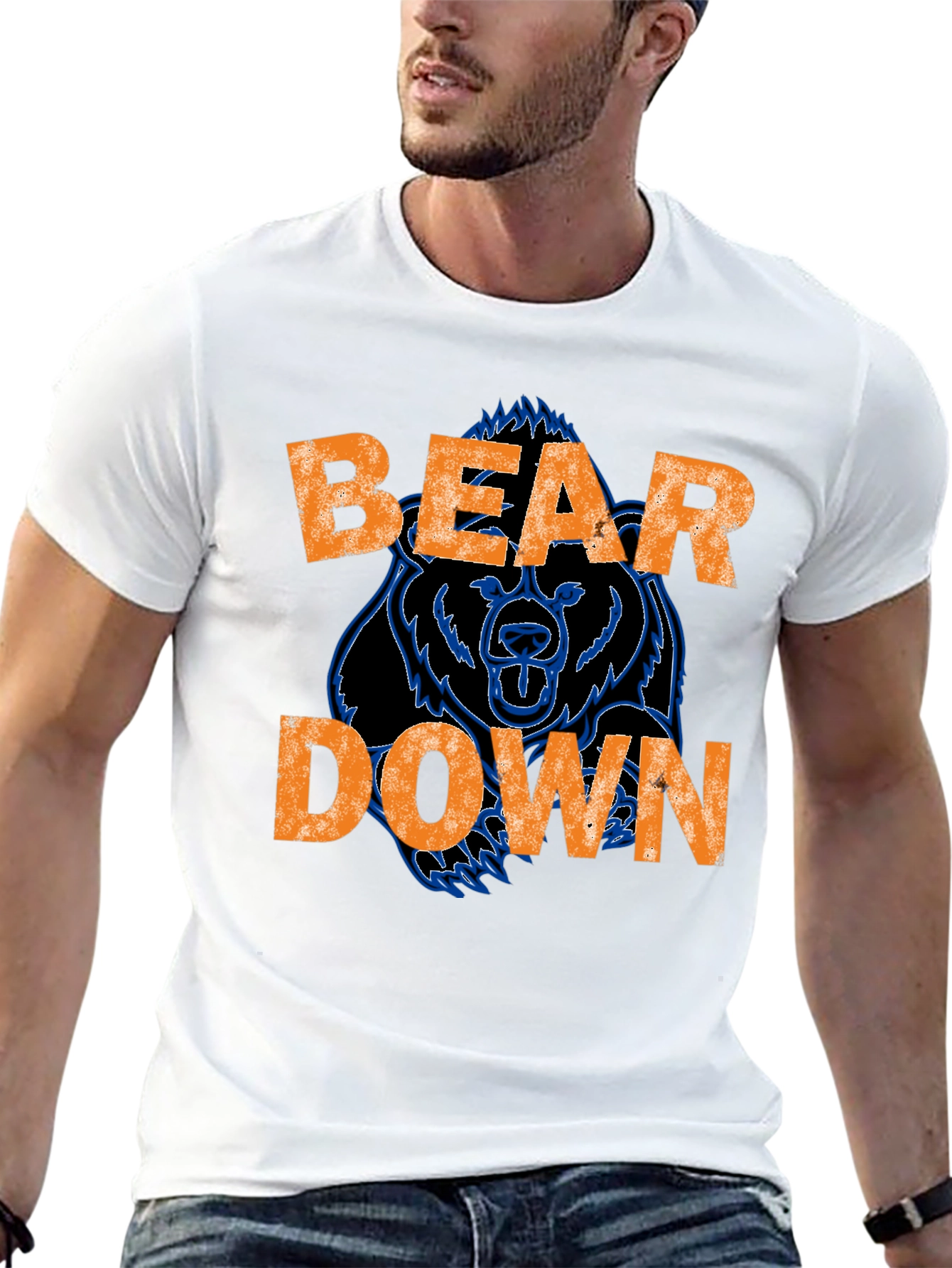 Bear Down Black T-Shirt