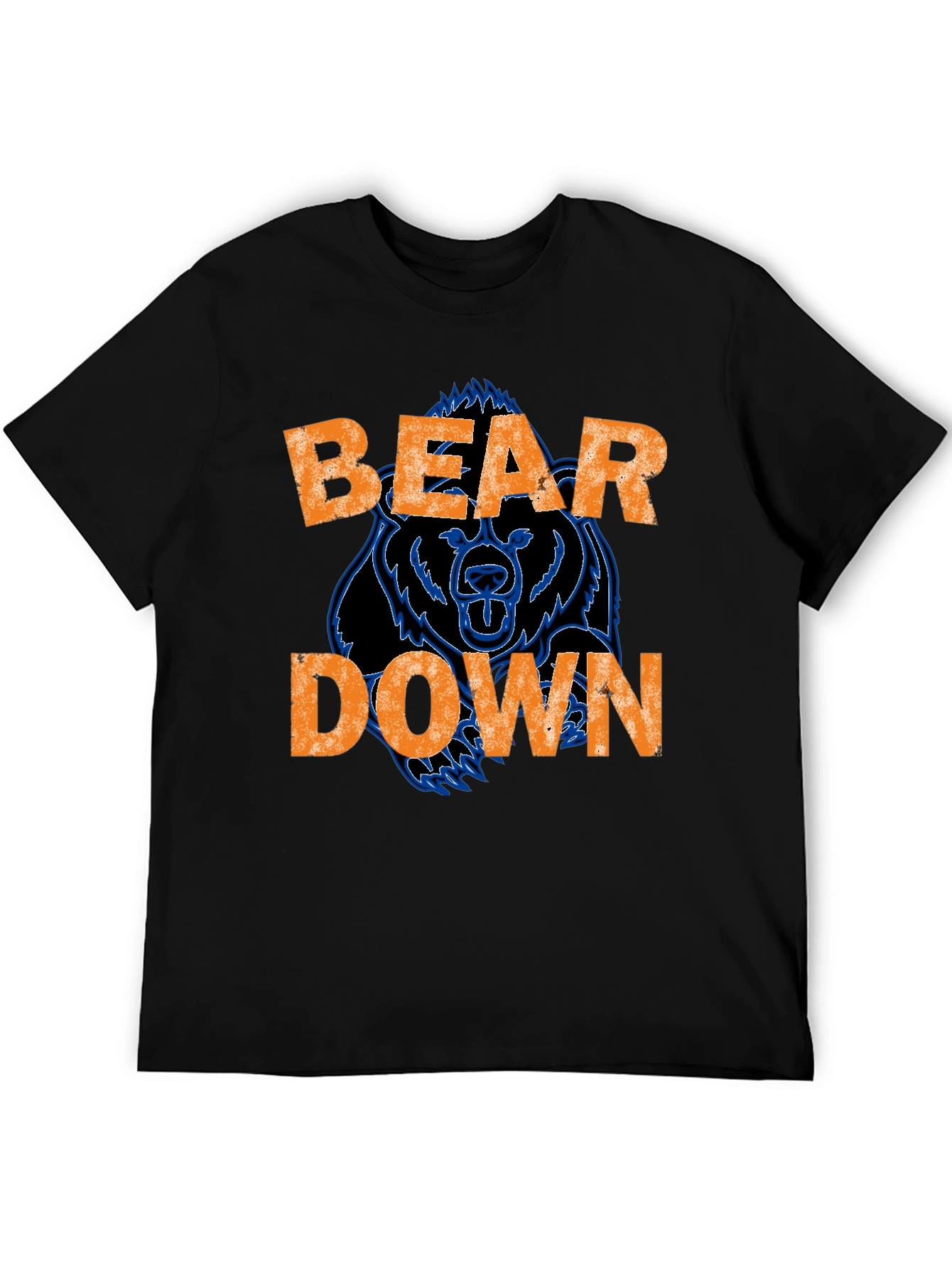 Bear Down Black T-Shirt