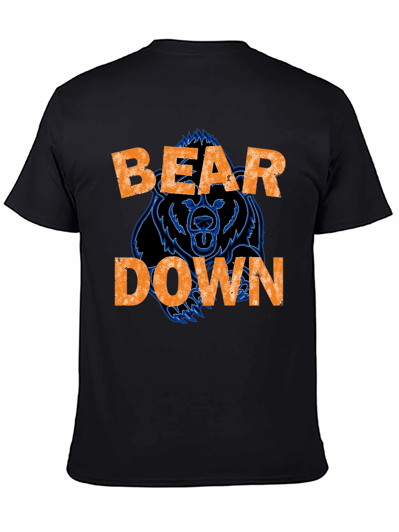Bear Down Black T-Shirt